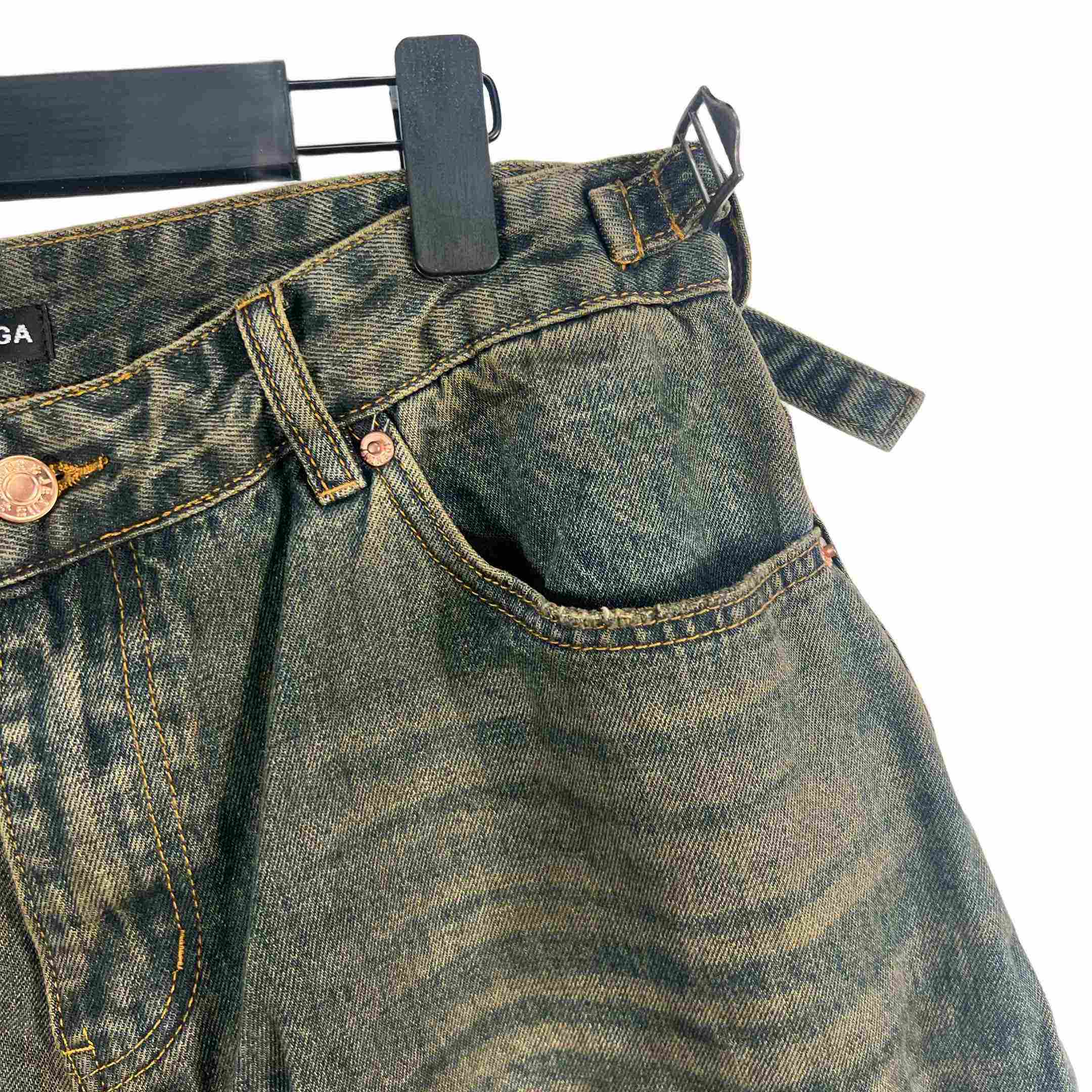 Balenciaga Denim Shorts - EUR FASHION