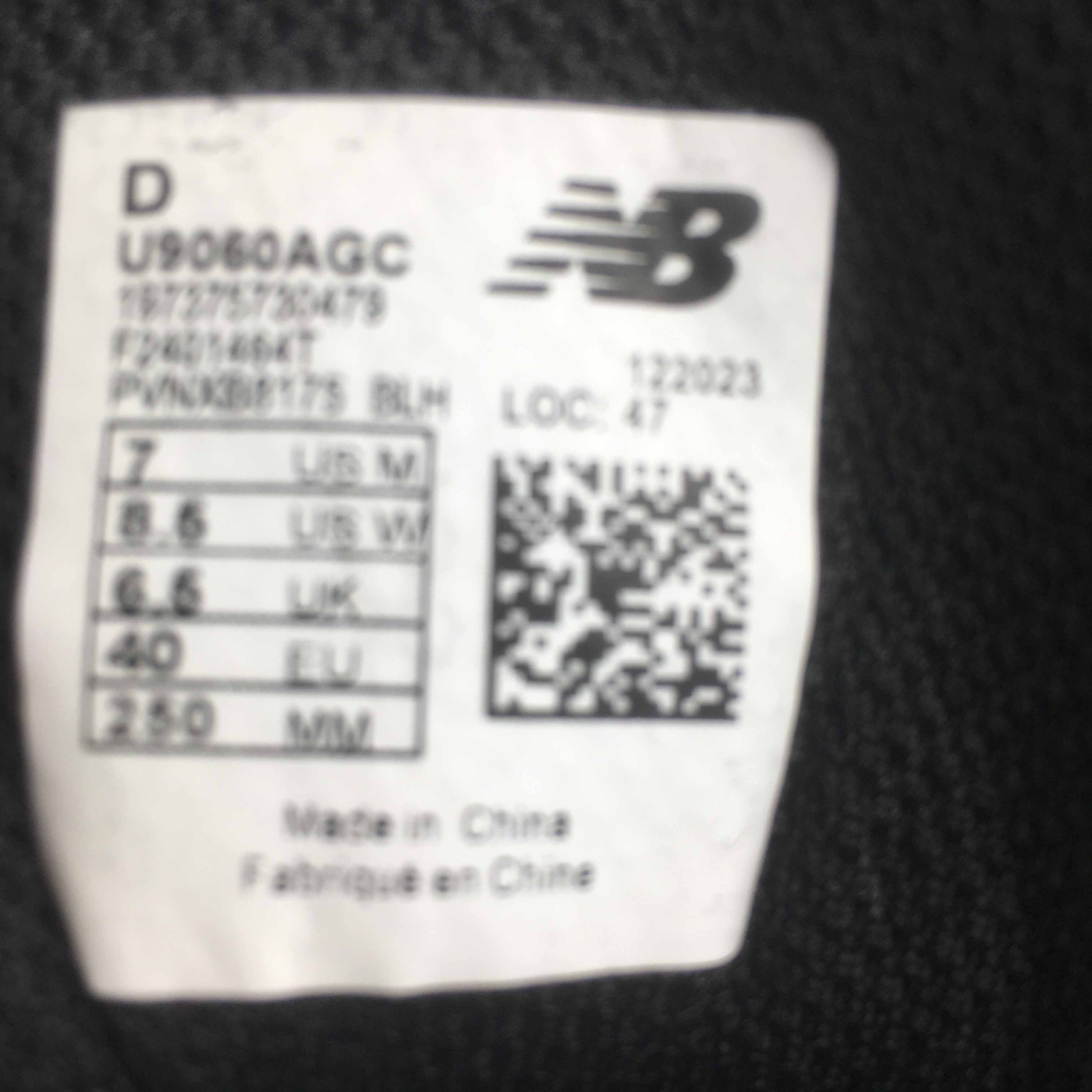  New Balance 9060 Sneakers    U9060AGC - EUR FASHION