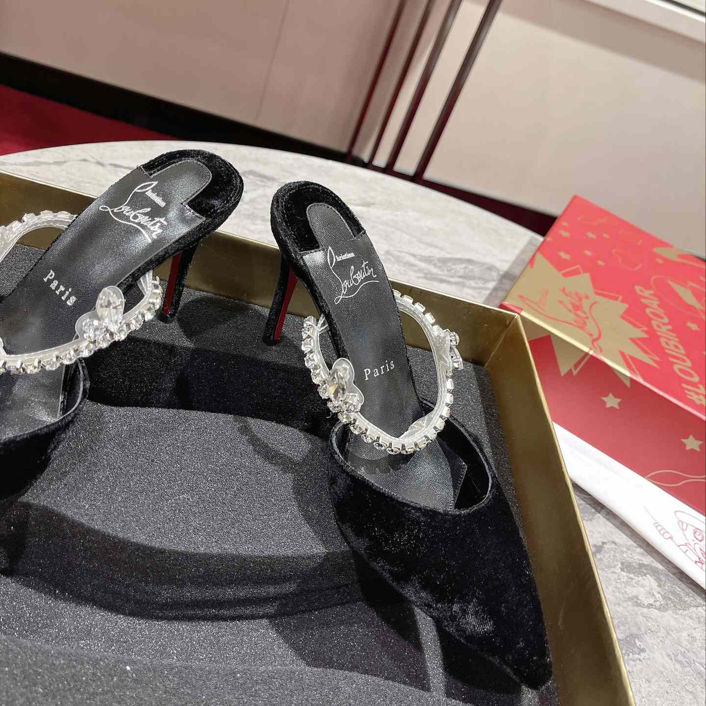 Christian Louboutin Planet Queen 70mm Mules Pumps  - EUR FASHION