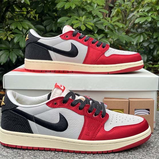 Trophy Room x Air Jordan 1 Low OG Sneaker   FN0432-100  - EUR FASHION