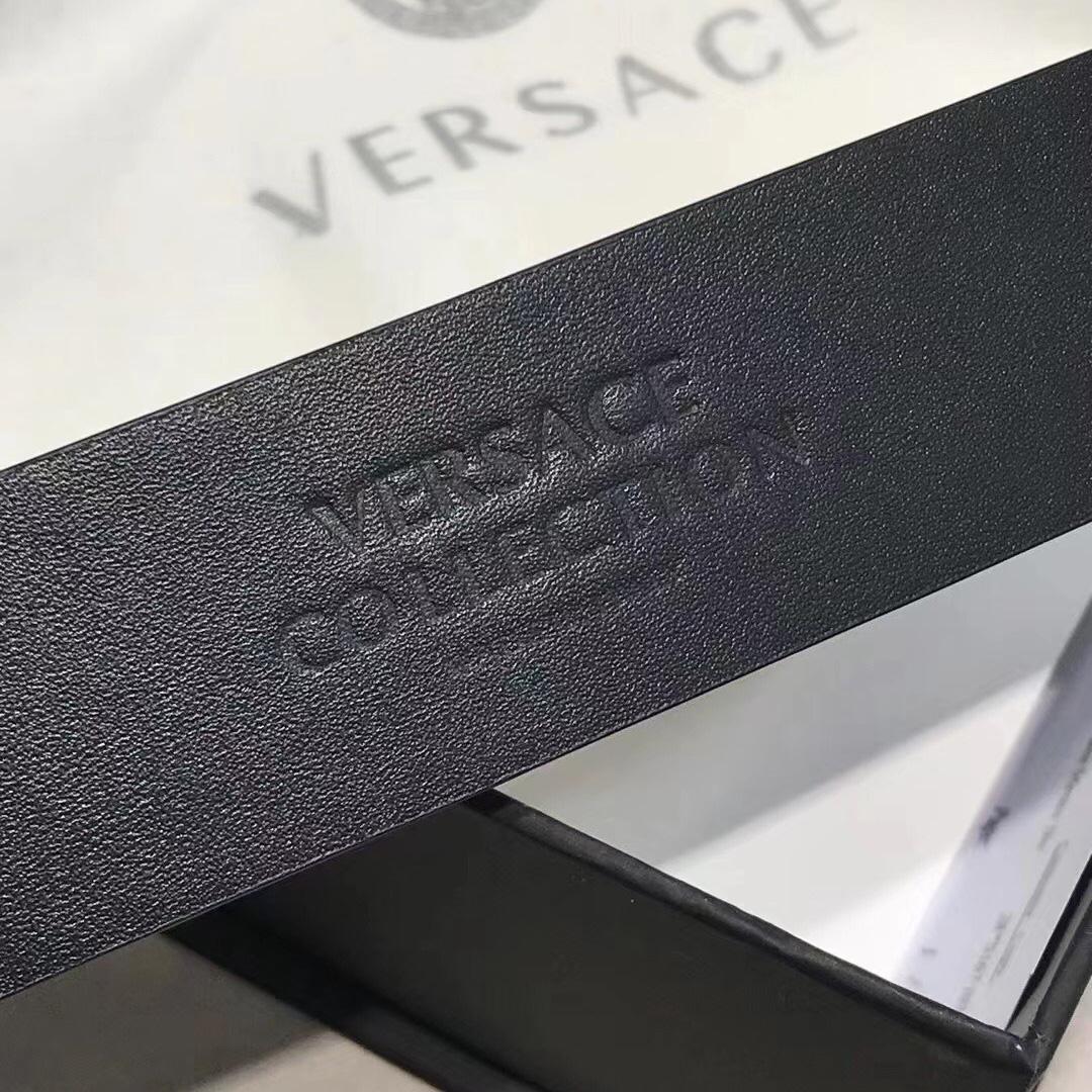 Versace Leather Belt   35mm - EUR FASHION