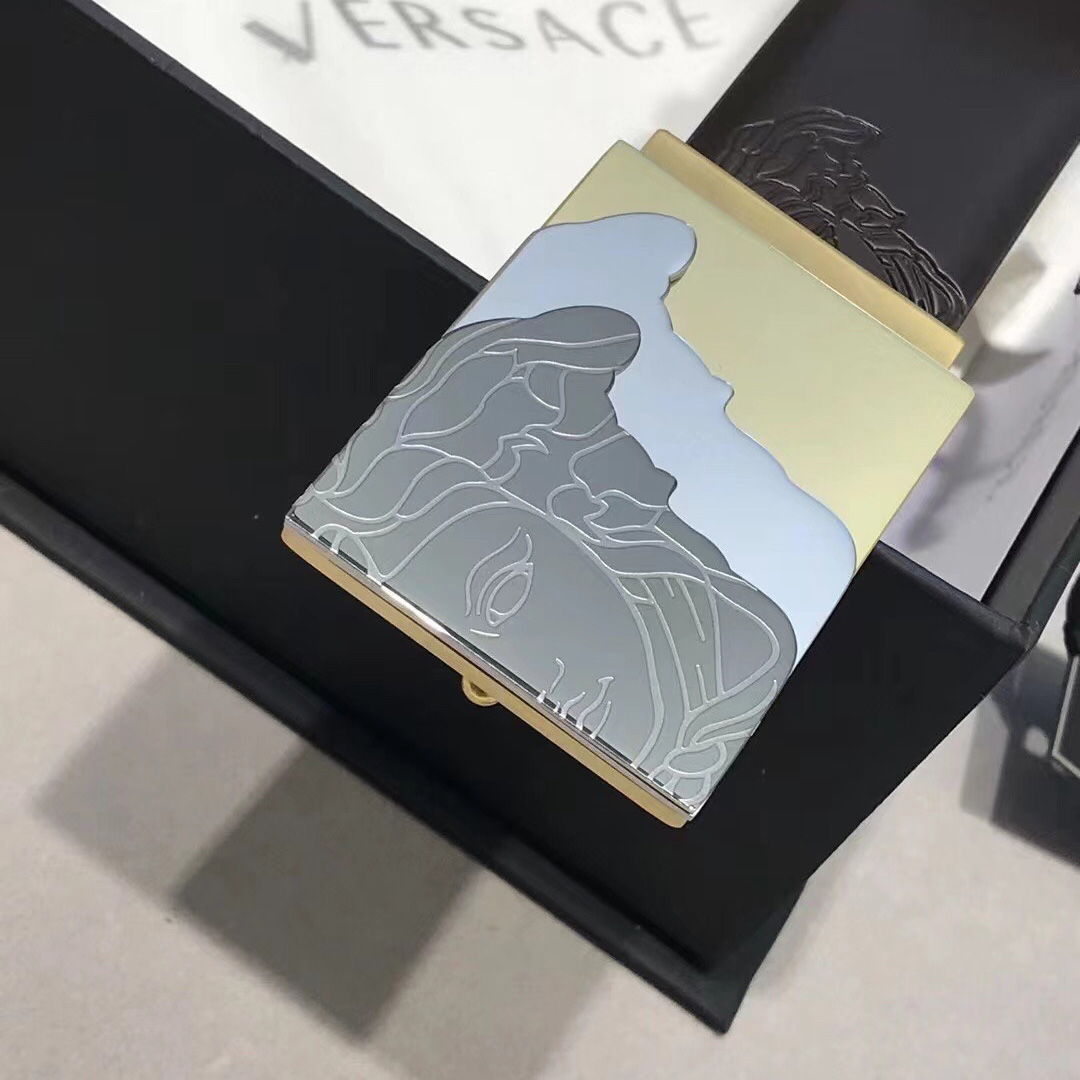 Versace Leather Belt   35mm - EUR FASHION