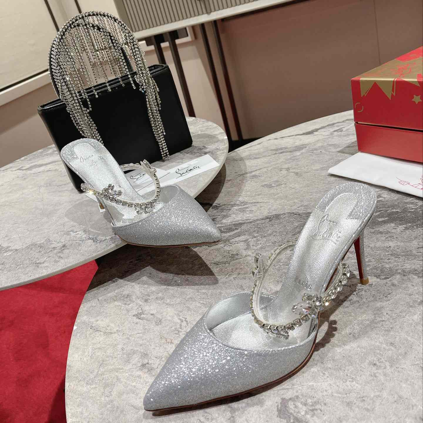 Christian Louboutin Planet Queen 70mm Mules Pumps  - EUR FASHION