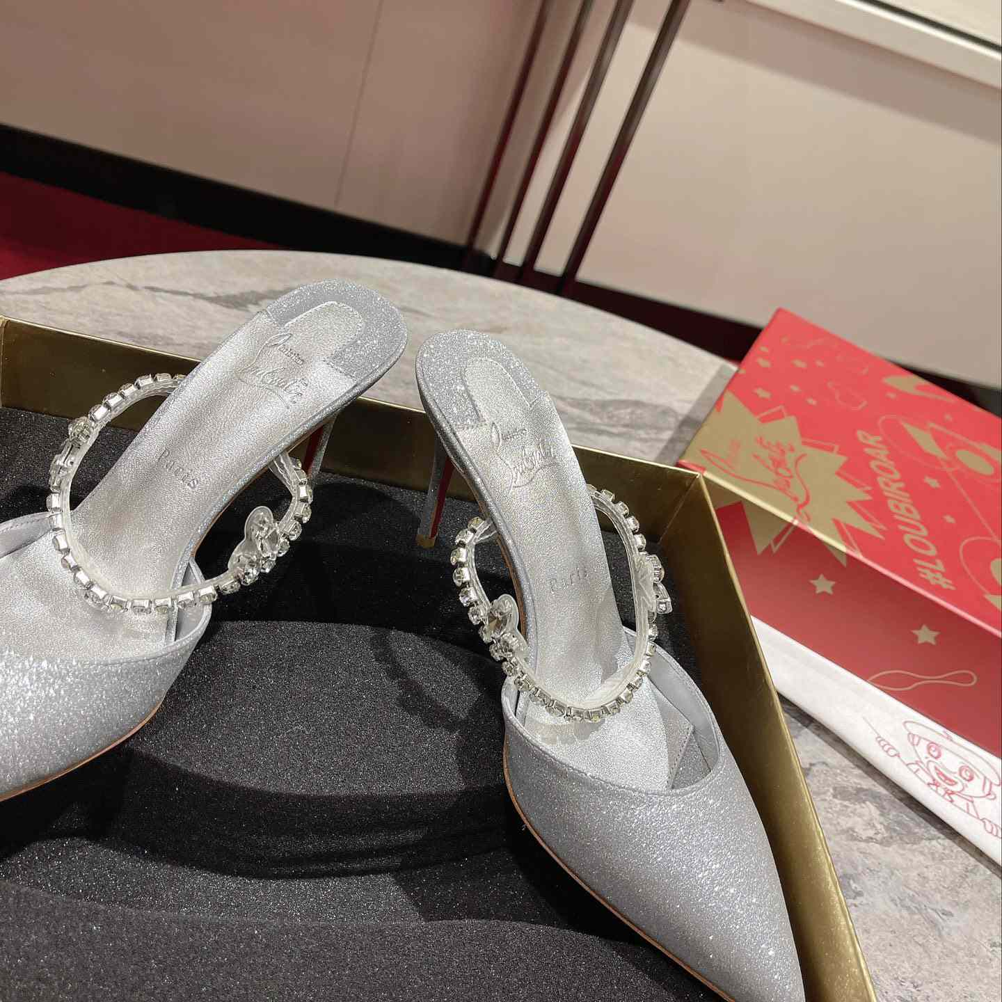Christian Louboutin Planet Queen 70mm Mules Pumps  - EUR FASHION