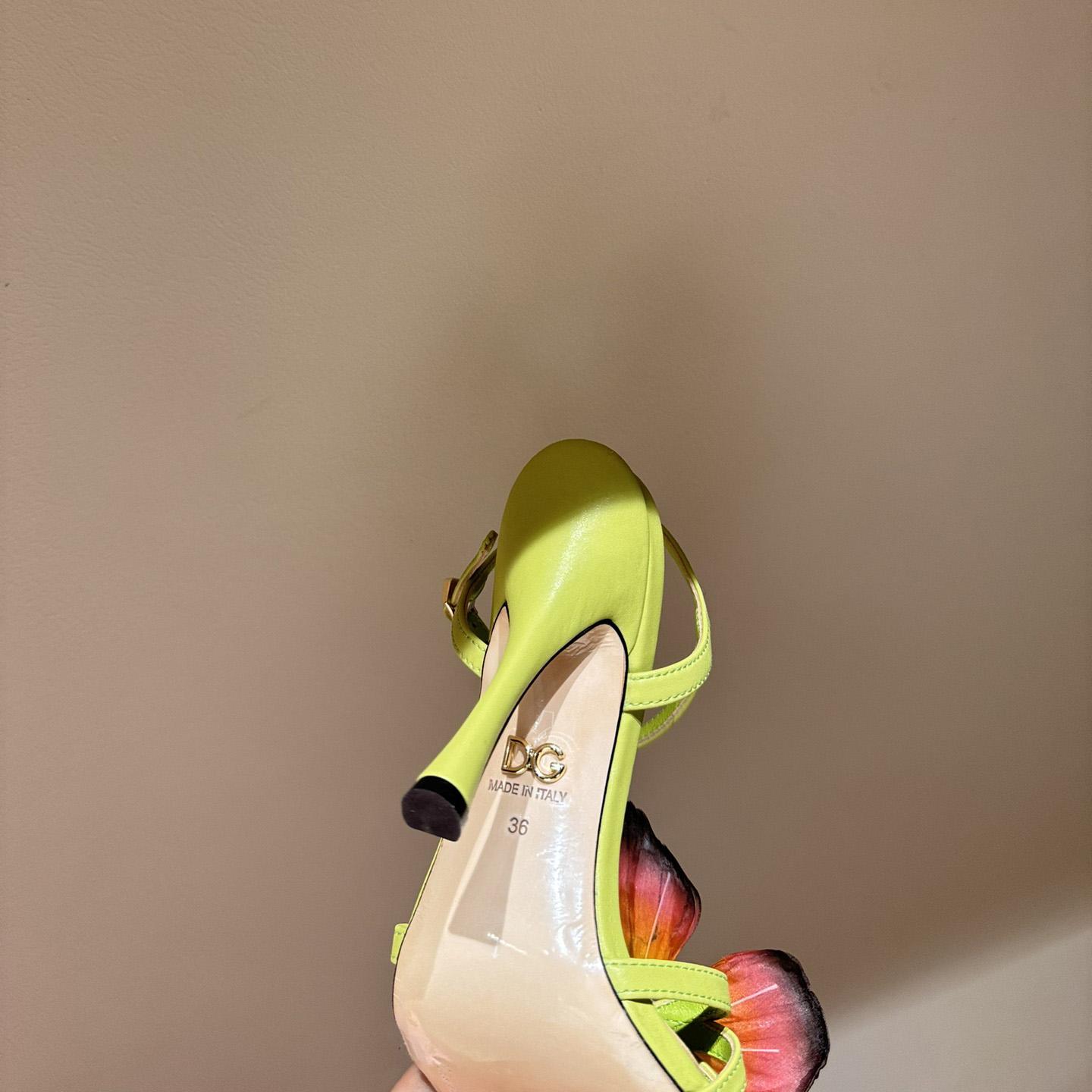 Dolce & Gabbana Butterfly Appliqué Sandals - EUR FASHION