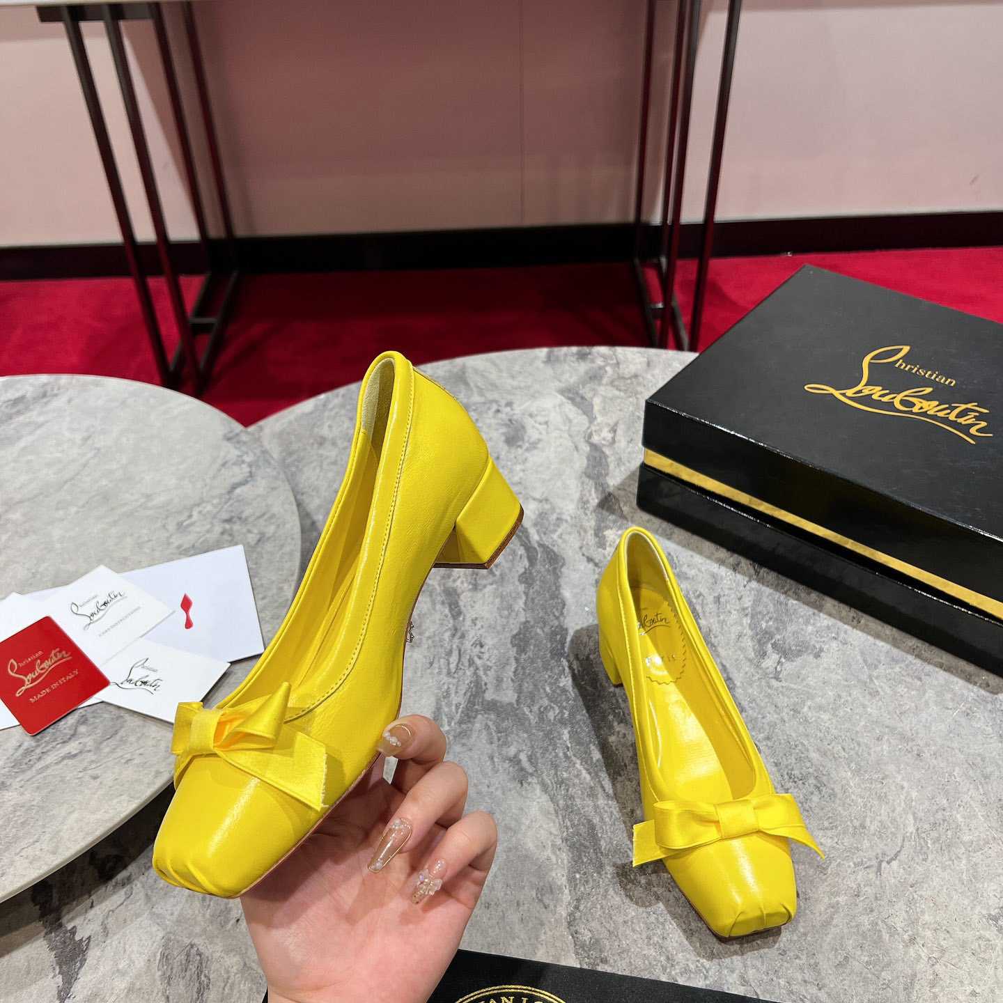Christian Louboutin Mamaflirt 30mm Ballerinas - EUR FASHION