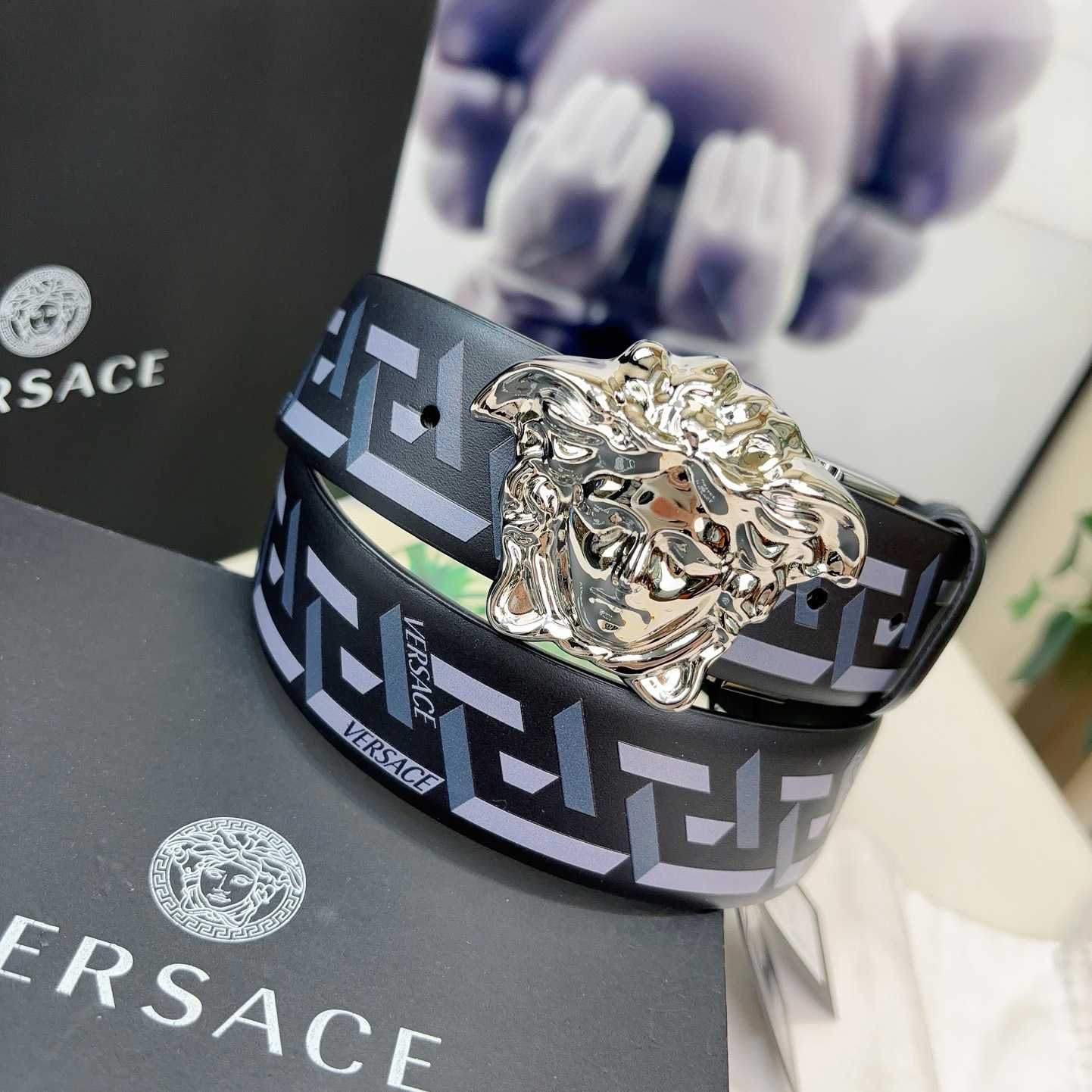 Versace Reversible Leather Belt    40mm - EUR FASHION