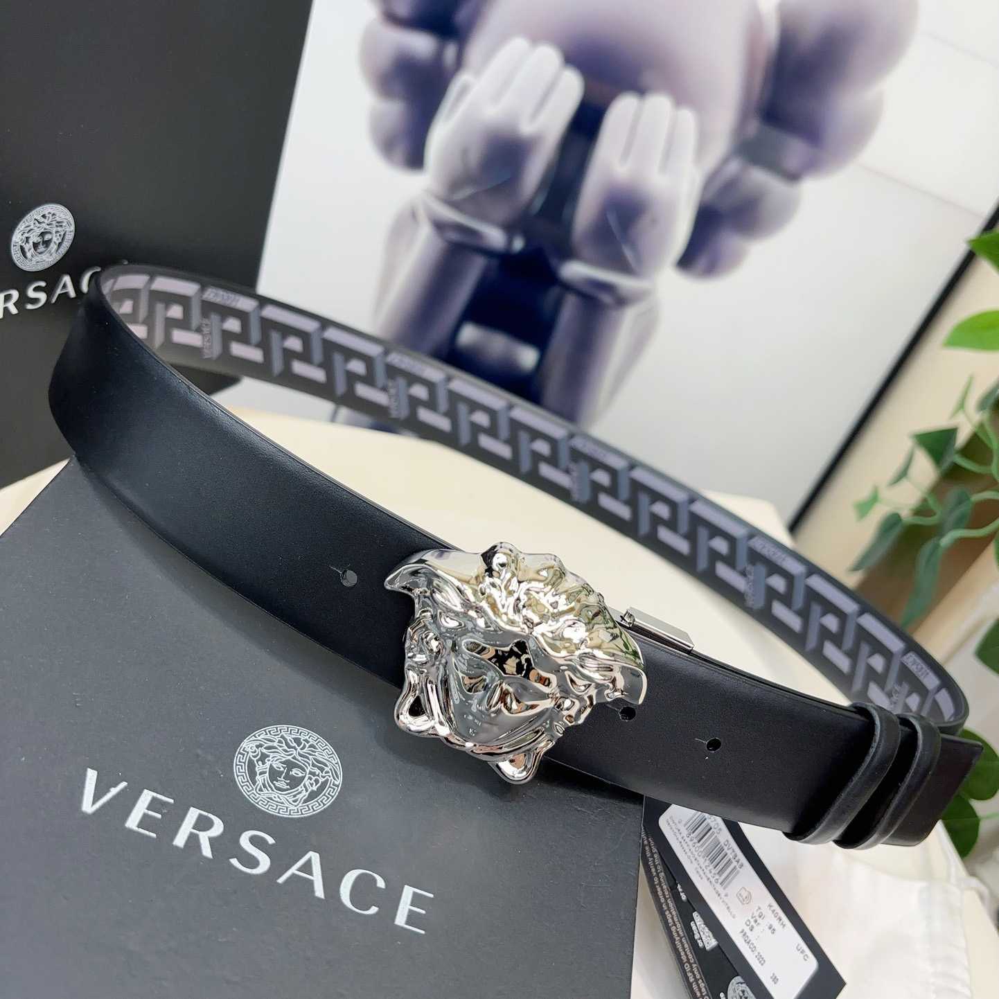 Versace Reversible Leather Belt    40mm - EUR FASHION