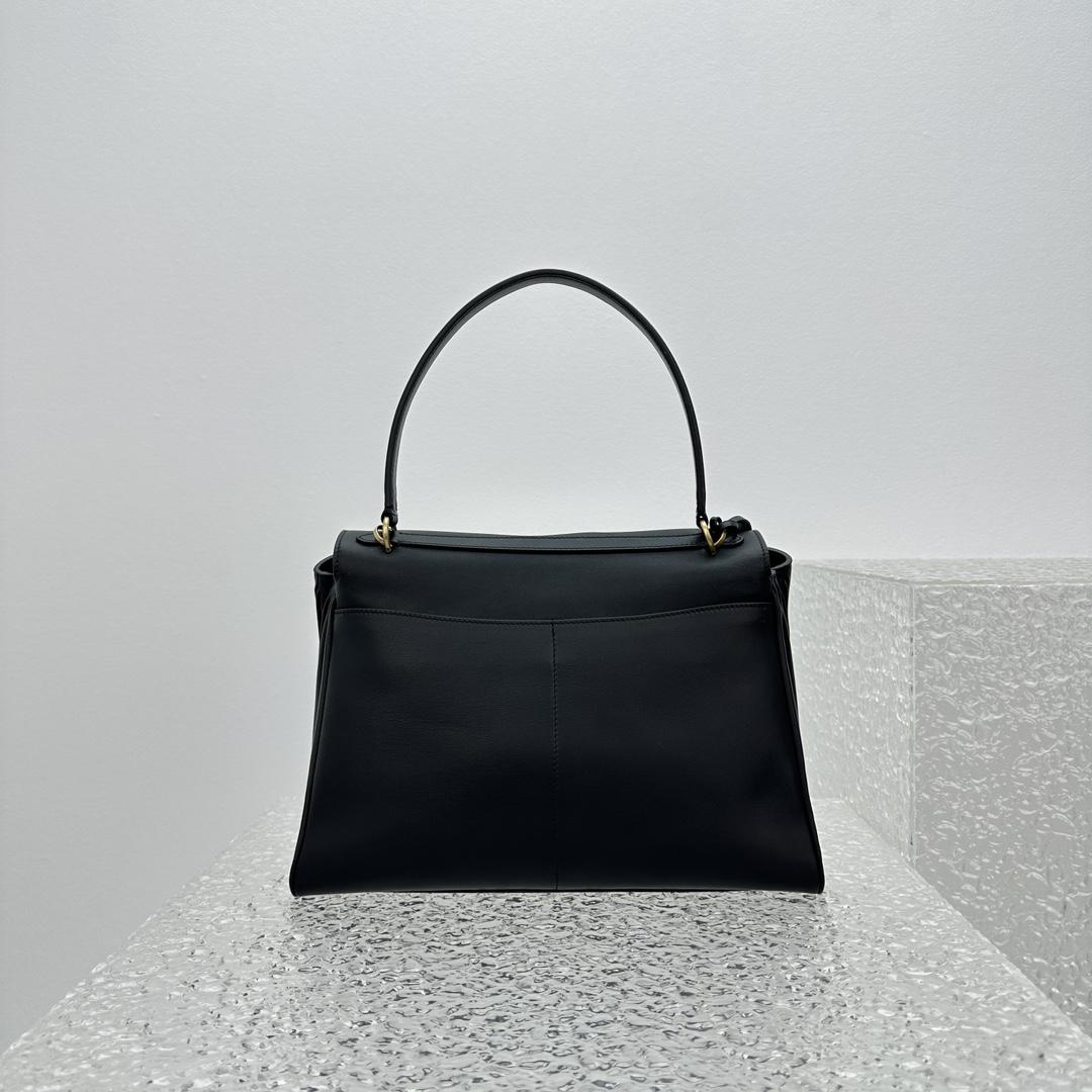 Balenciaga Rodeo Medium Handbag In Black - EUR FASHION
