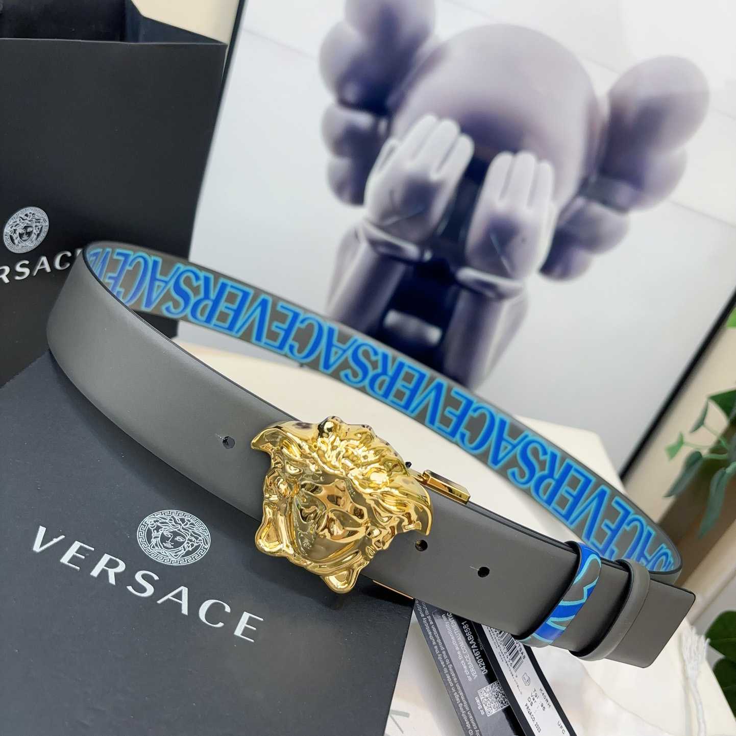Versace Leather Belt   40mm - EUR FASHION