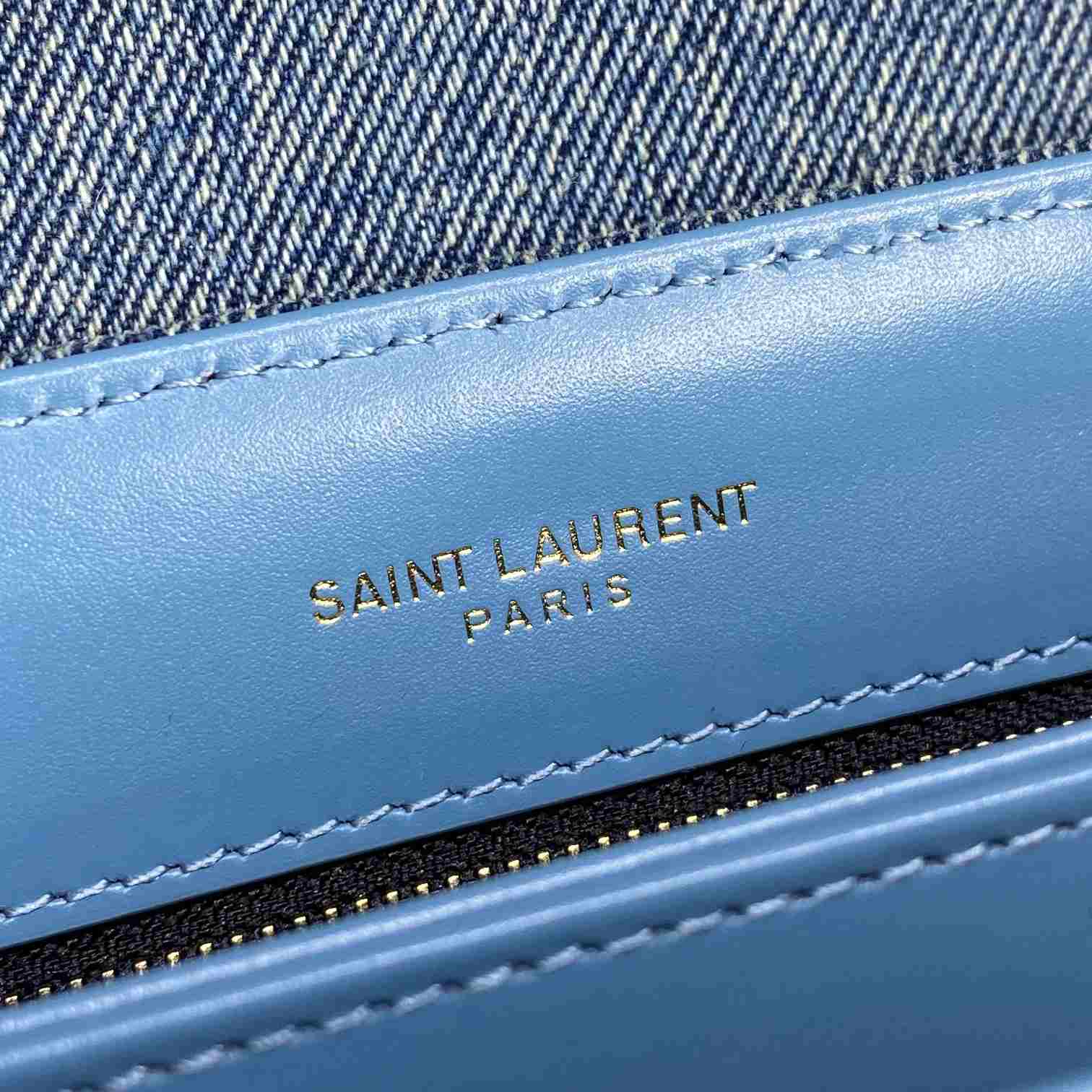 Saint Laurent Denim Shoulder Bag （0x7x15cm） - EUR FASHION