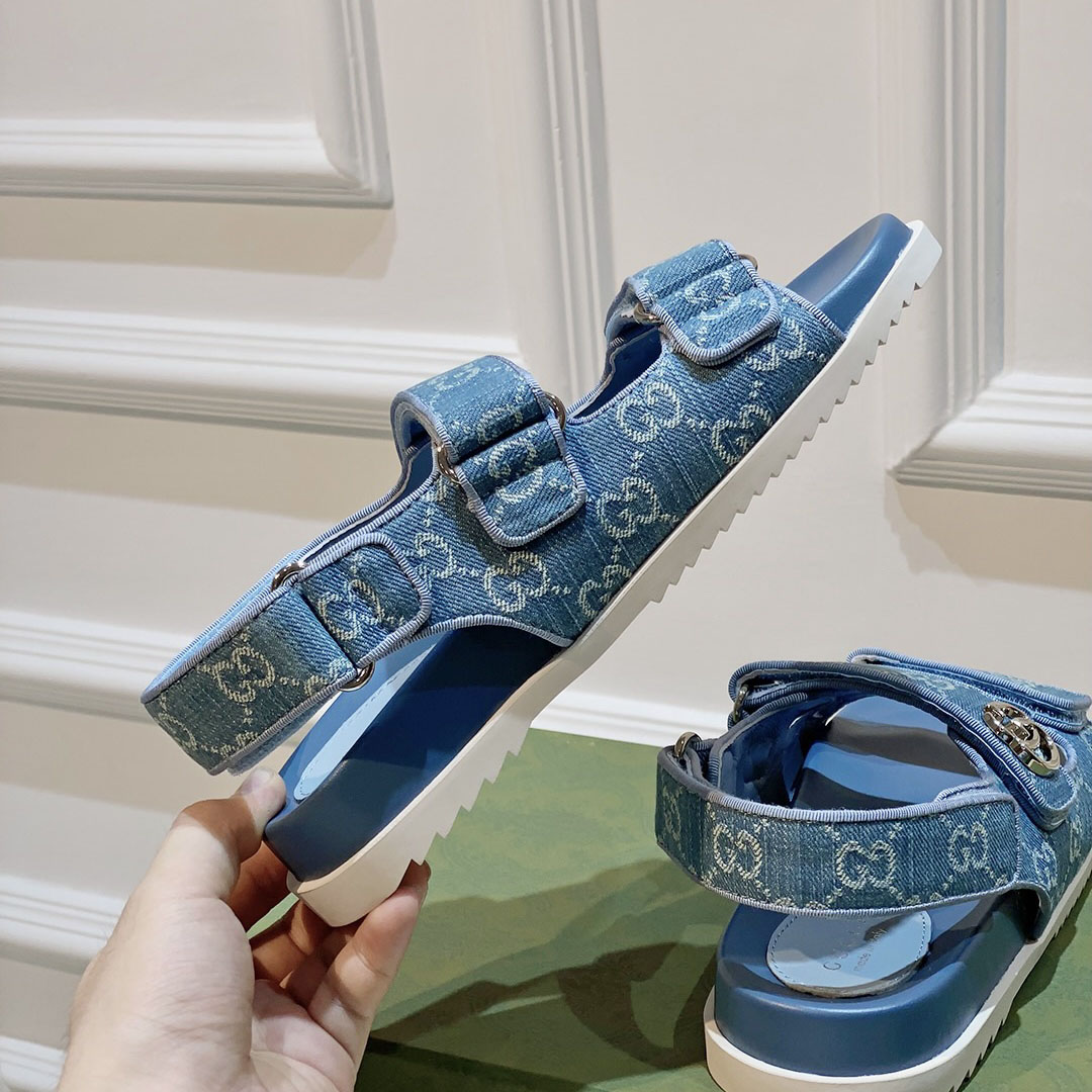Gucci Women's Double G Sandal  - EUR FASHION