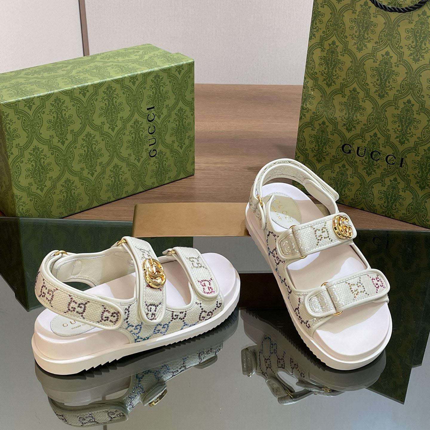 Gucci Women's Sandal With Double G - EUR FASHION
