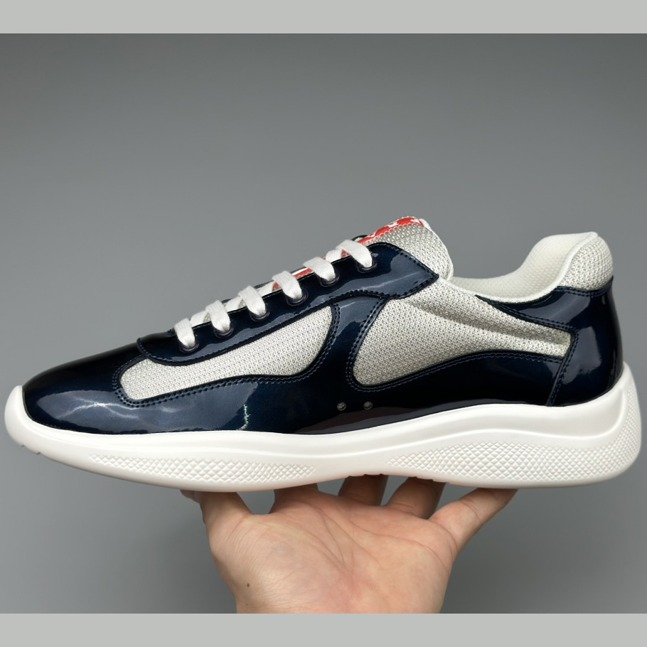 Prada America's Cup Biker Fabric Sneakers - EUR FASHION
