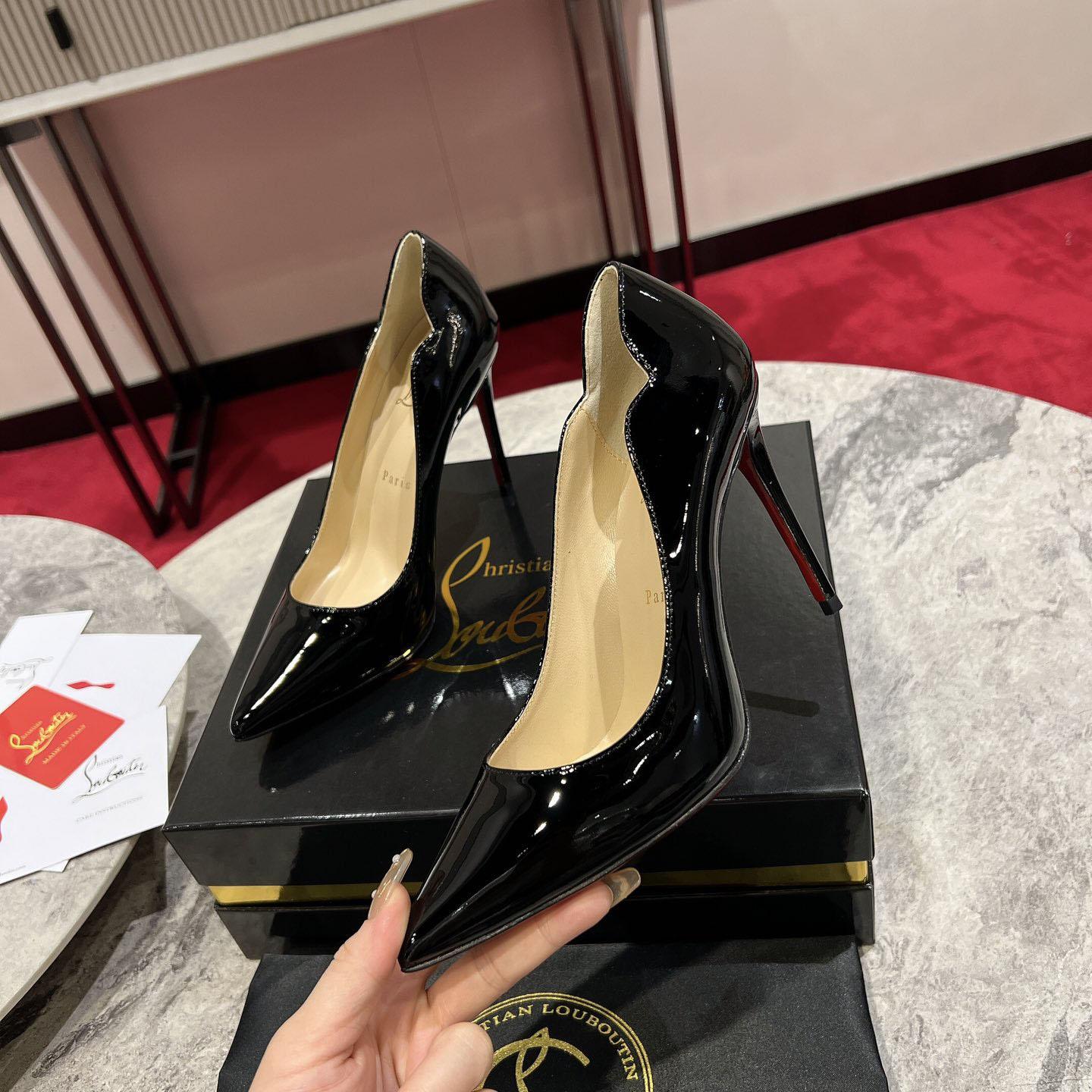 Christian Louboutin Hot Chick 100mm Pumps - EUR FASHION