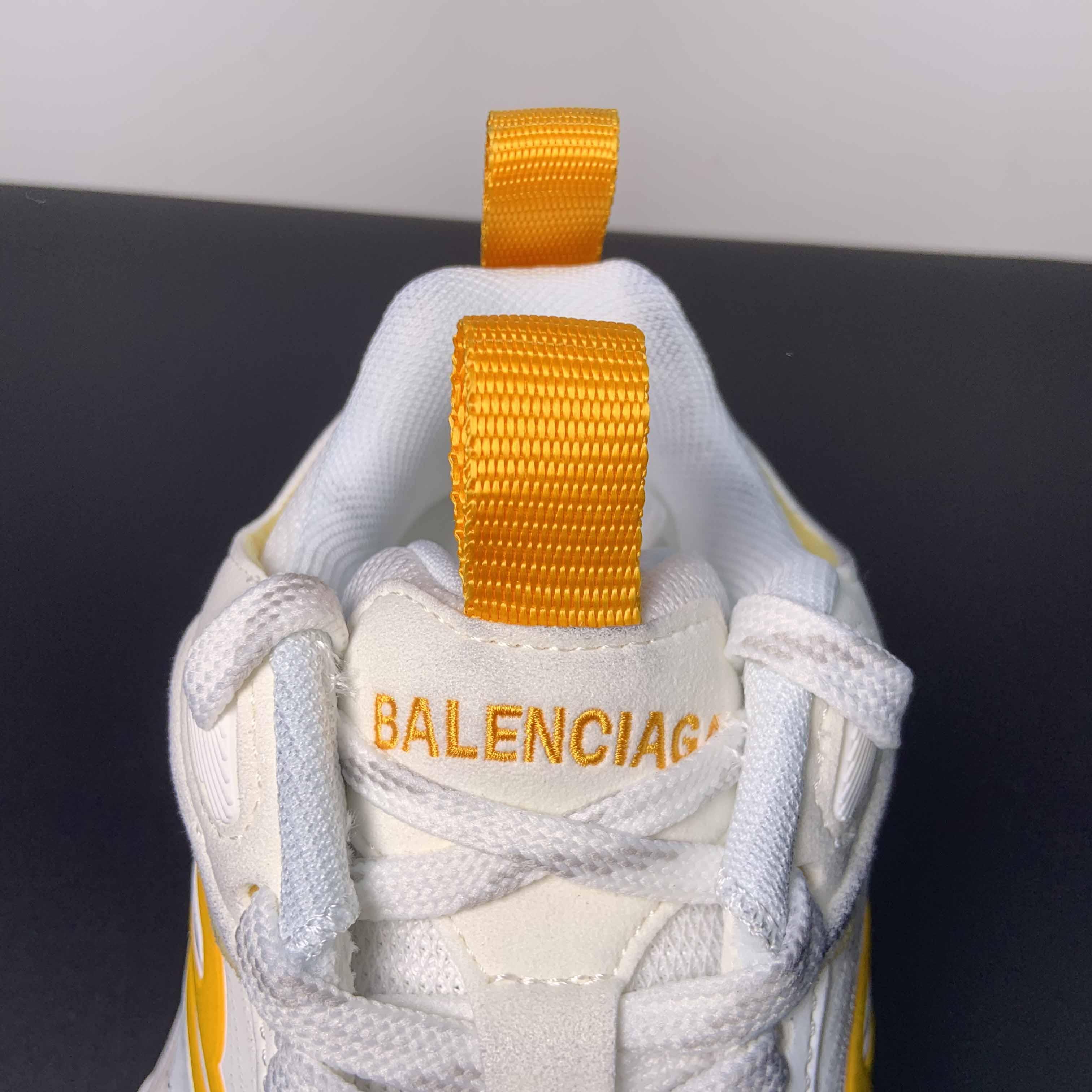 Balenciaga Cargo Sneaker In White/Grey/Orange /Blue  - EUR FASHION