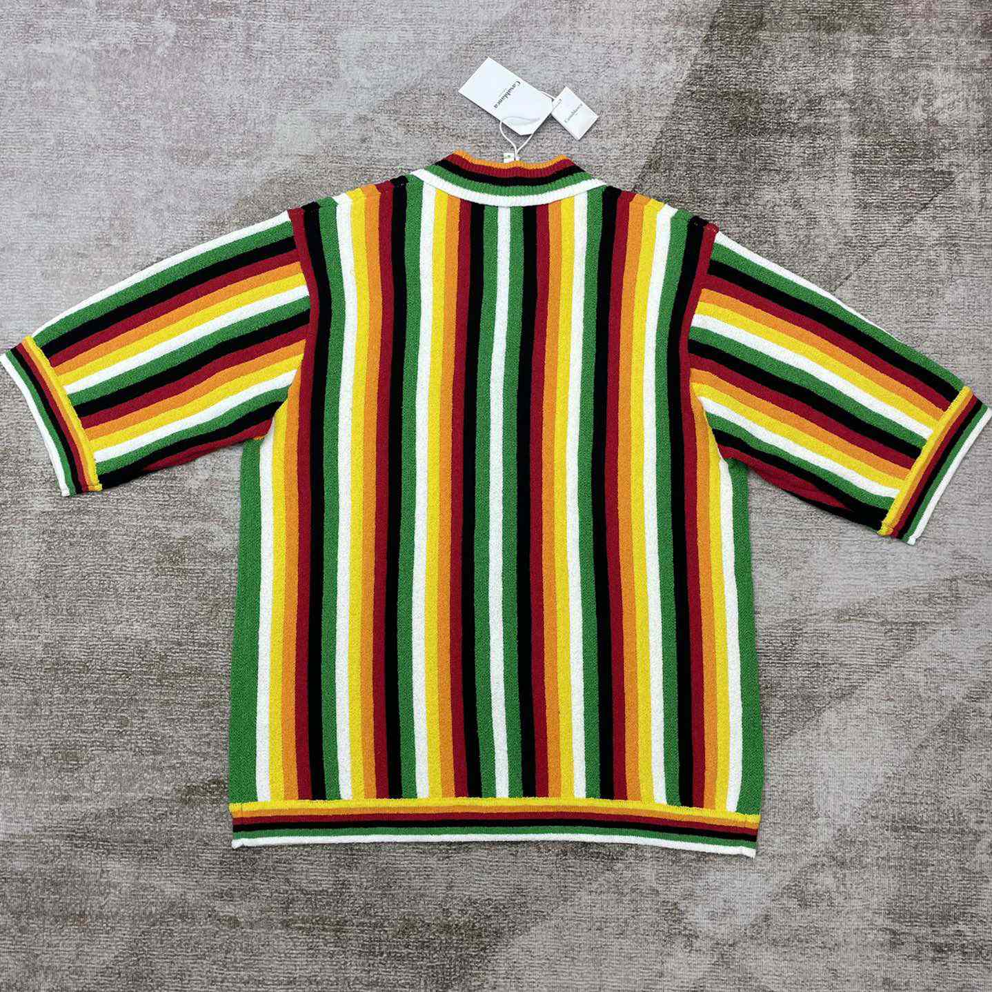 Casablanca Striped Towelling Shirt     D0041 - EUR FASHION