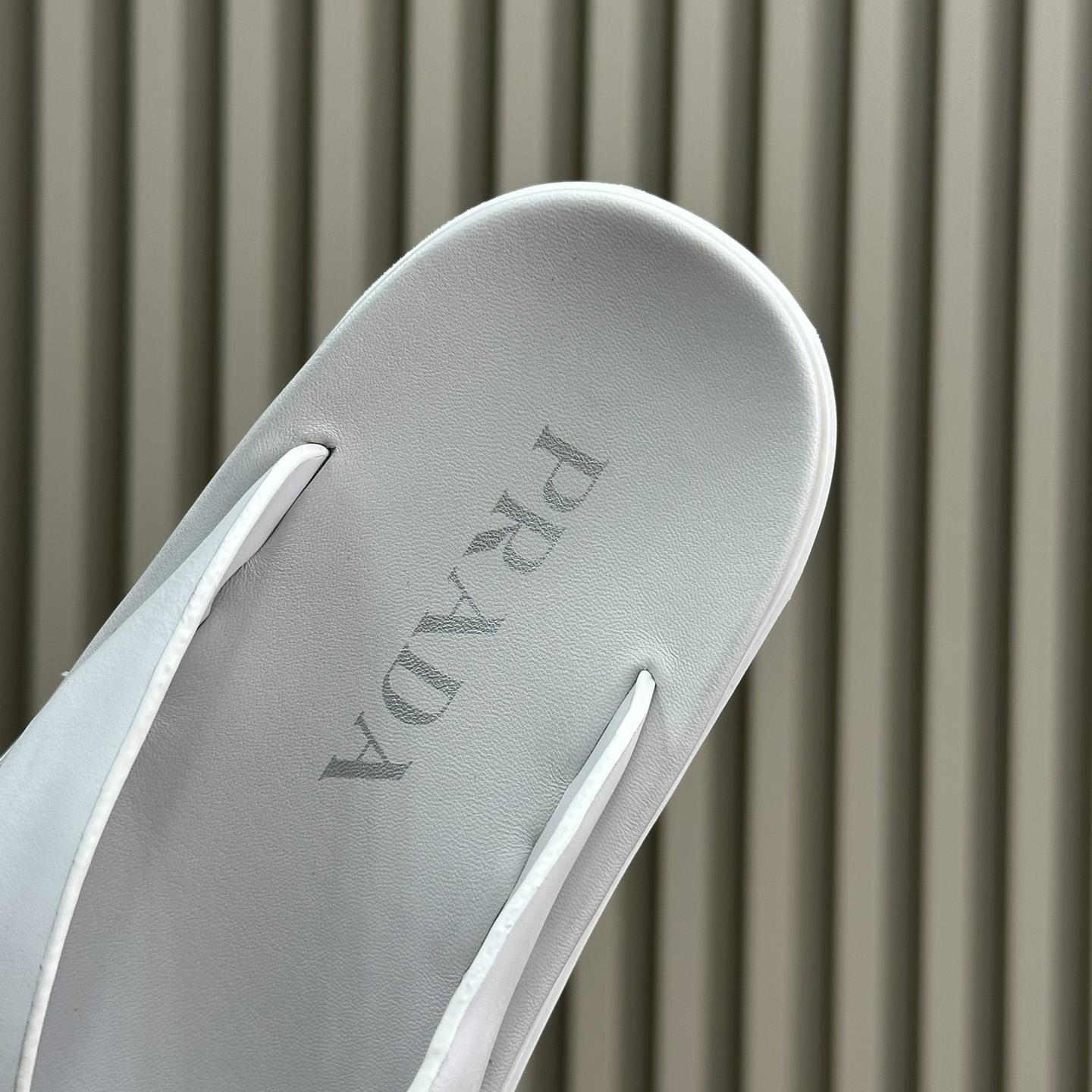 Prada Rubber Thong Sandals - EUR FASHION