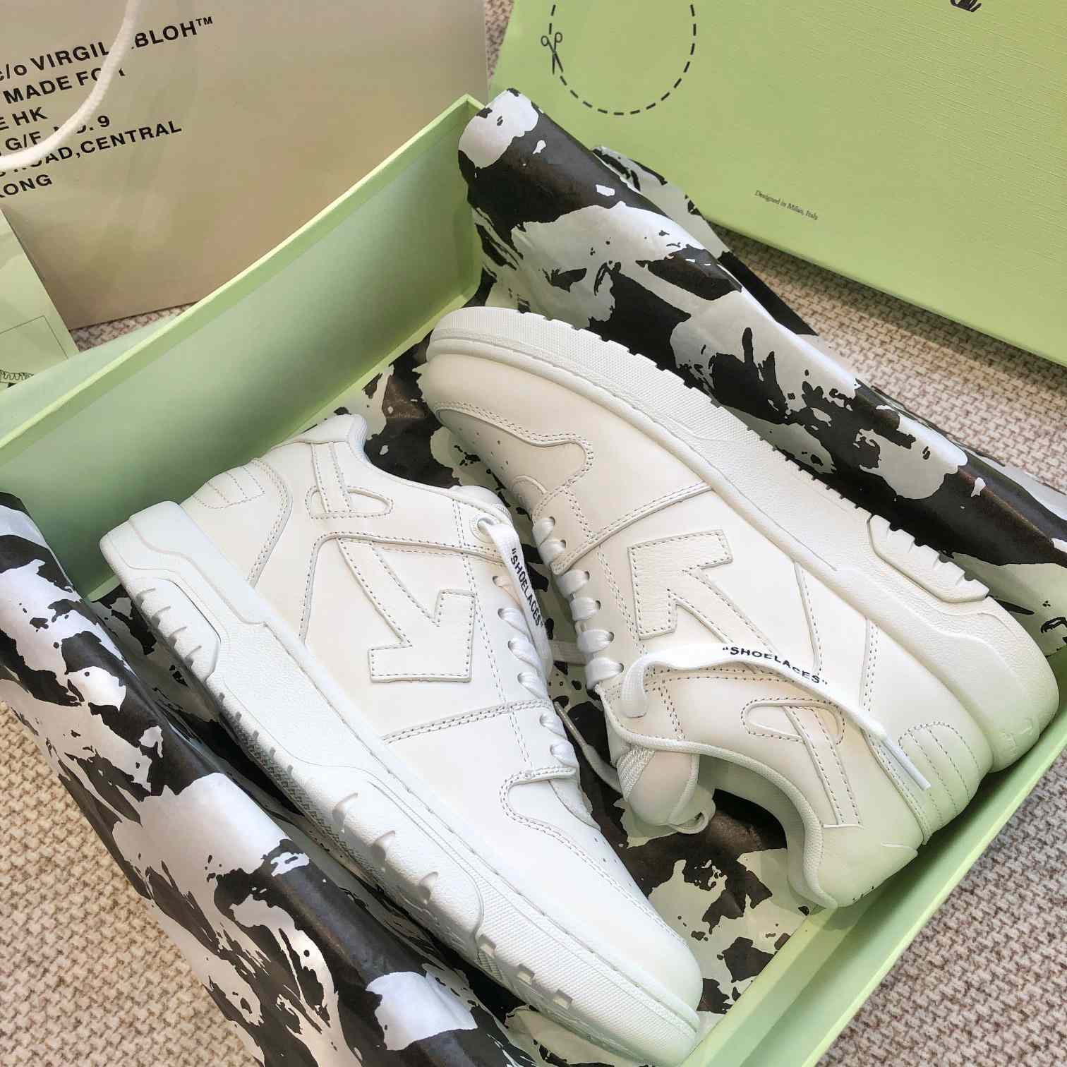 Off White Out Of Office Sneakers  - EUR FASHION