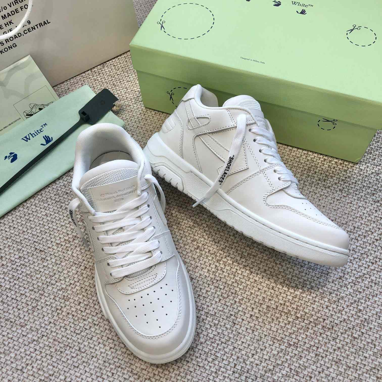 Off White Out Of Office Sneakers  - EUR FASHION