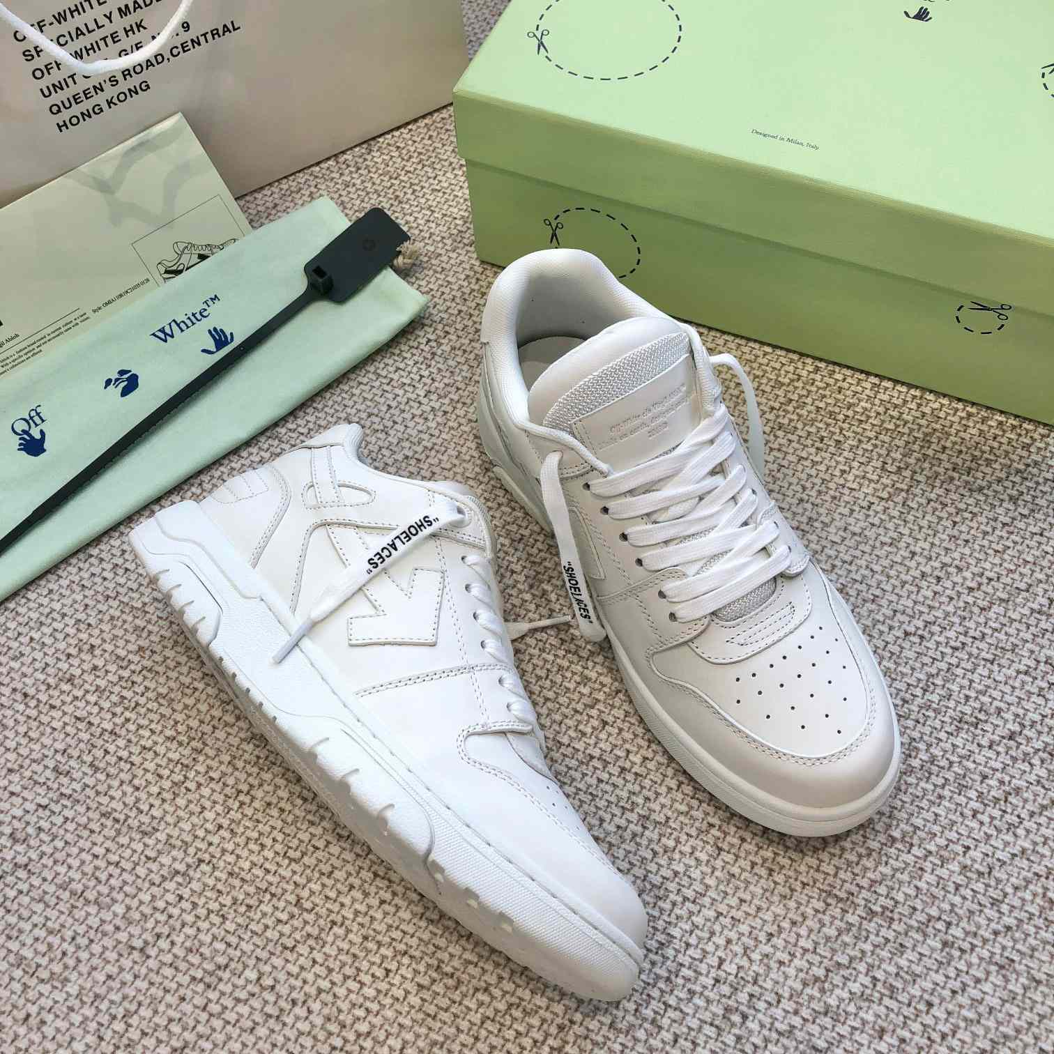 Off White Out Of Office Sneakers  - EUR FASHION