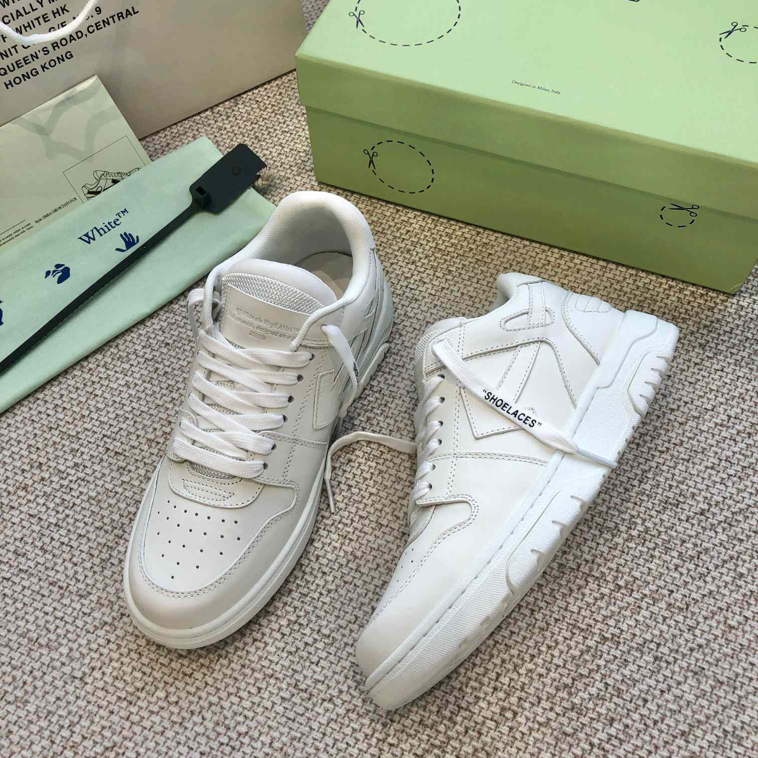 Off White Out Of Office Sneakers  - EUR FASHION