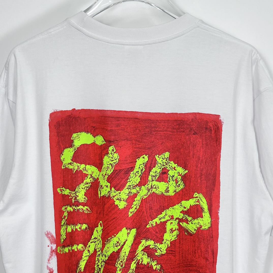 Supreme Paint Tee - EUR FASHION