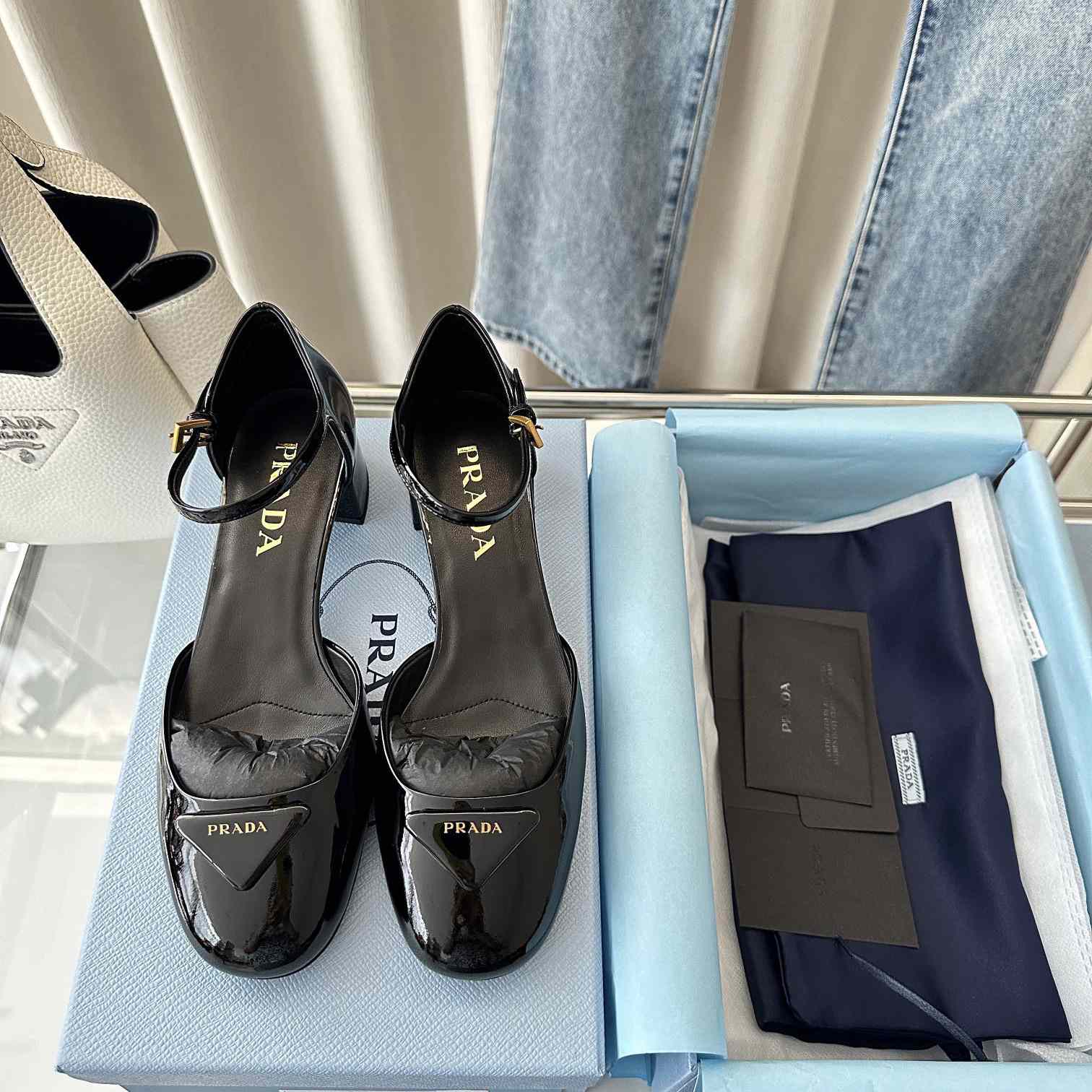 Prada Patent Leather Pumps - EUR FASHION