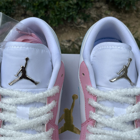 Jordan Air Jordan 1 LOW “White/Pink Foam/Glacier Blue  Sneaker    HM3706-141 - EUR FASHION