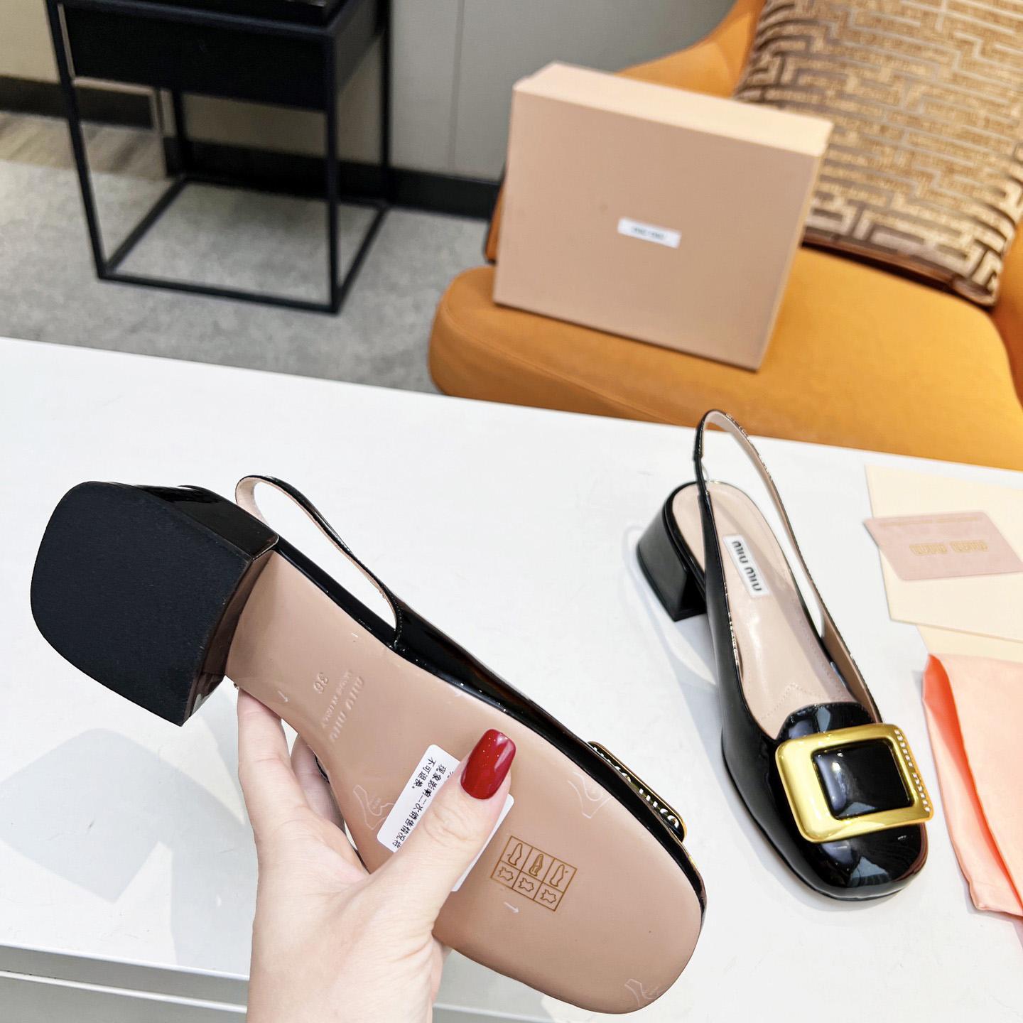 Miu Miu Patent Leather Pumps - EUR FASHION