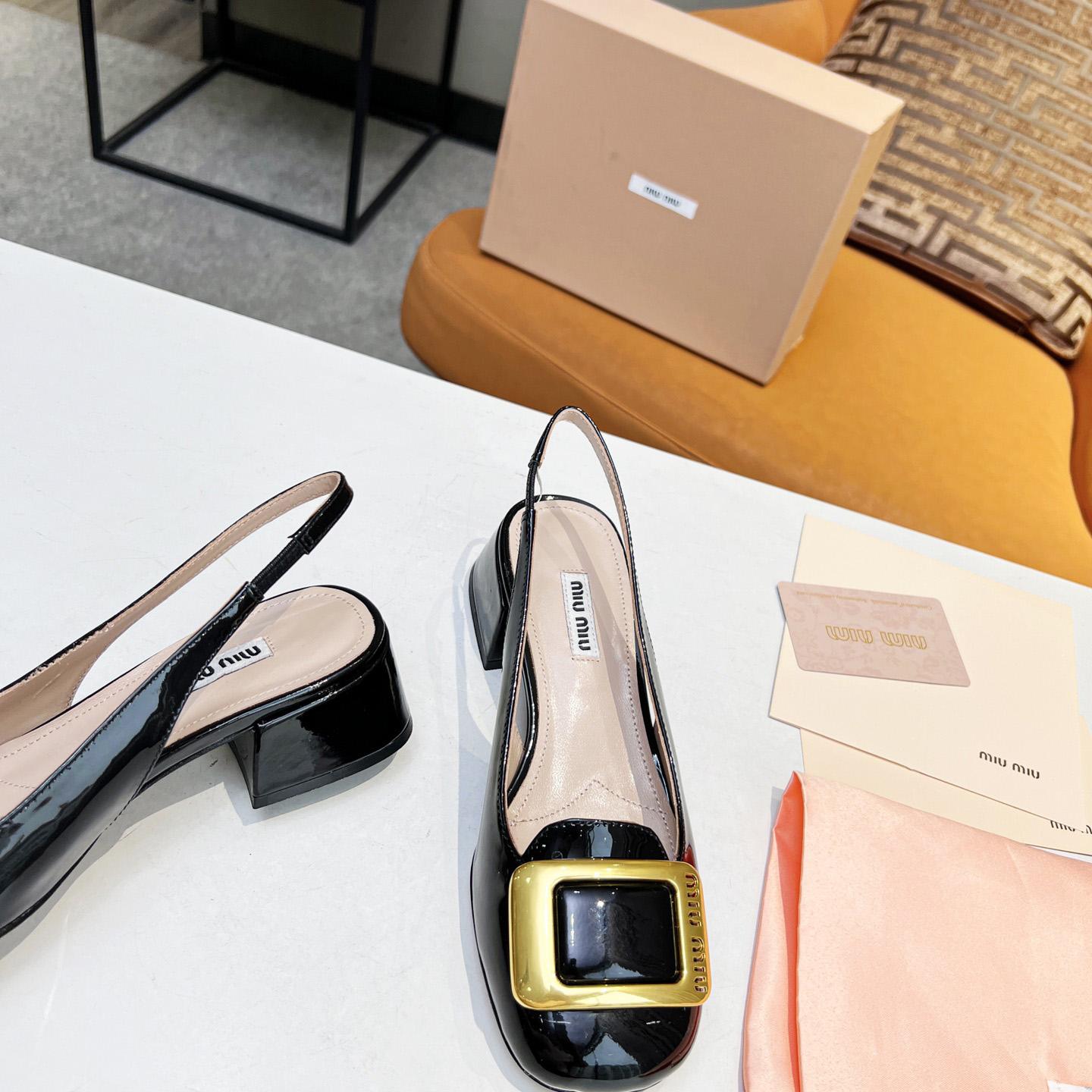 Miu Miu Patent Leather Pumps - EUR FASHION