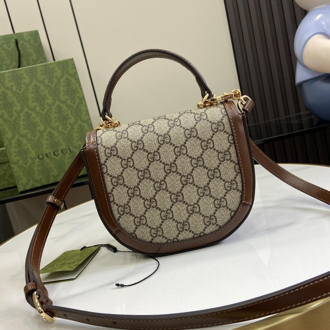 Gucci Horsebit 1955 Mini Top Handle Bag - EUR FASHION