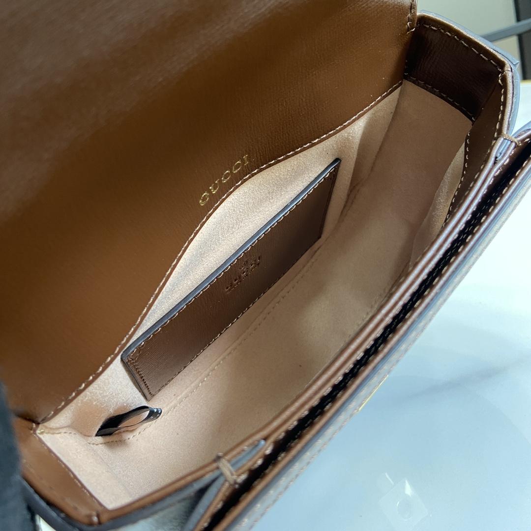 Gucci Horsebit 1955 Mini Top Handle Bag - EUR FASHION