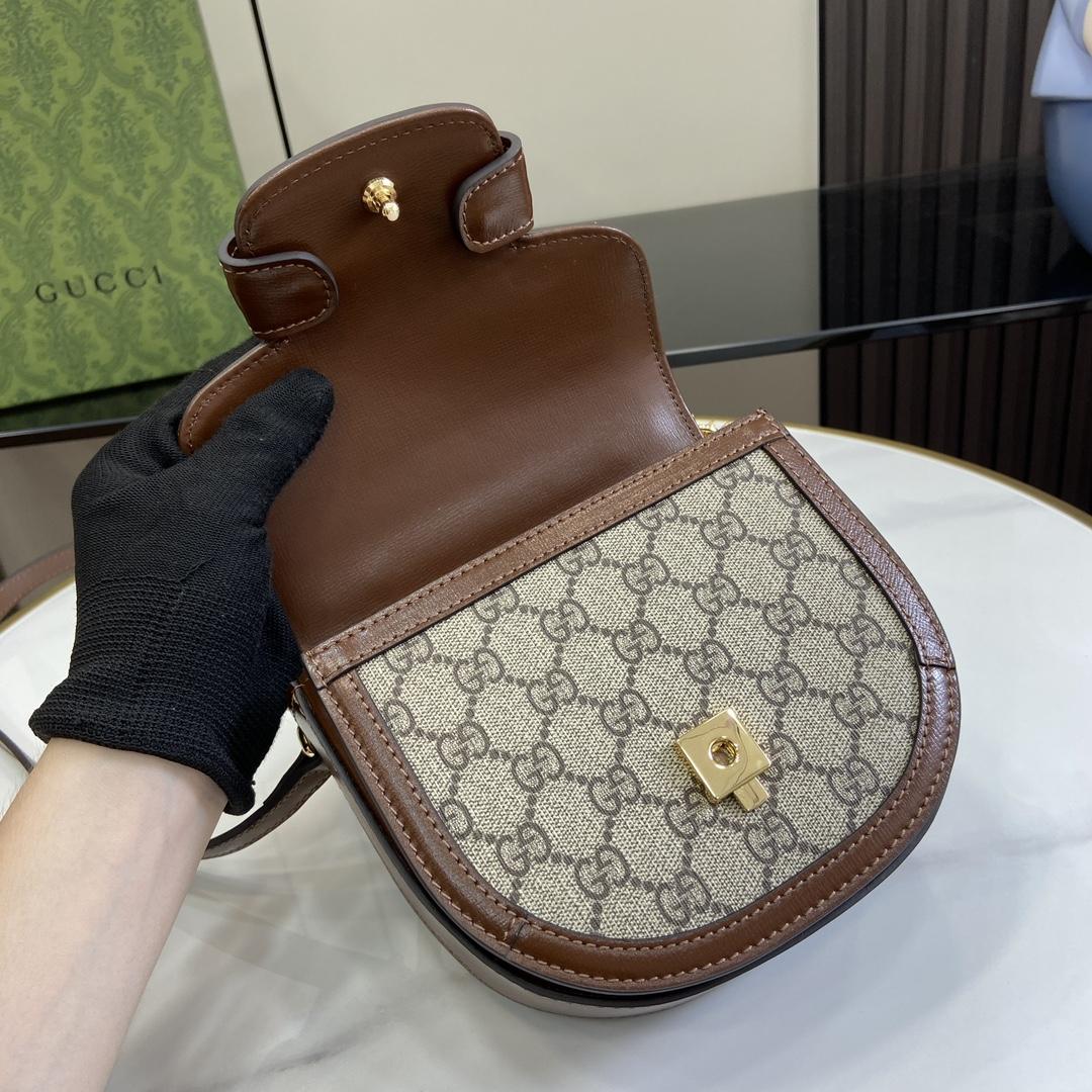 Gucci Horsebit 1955 Mini Top Handle Bag - EUR FASHION