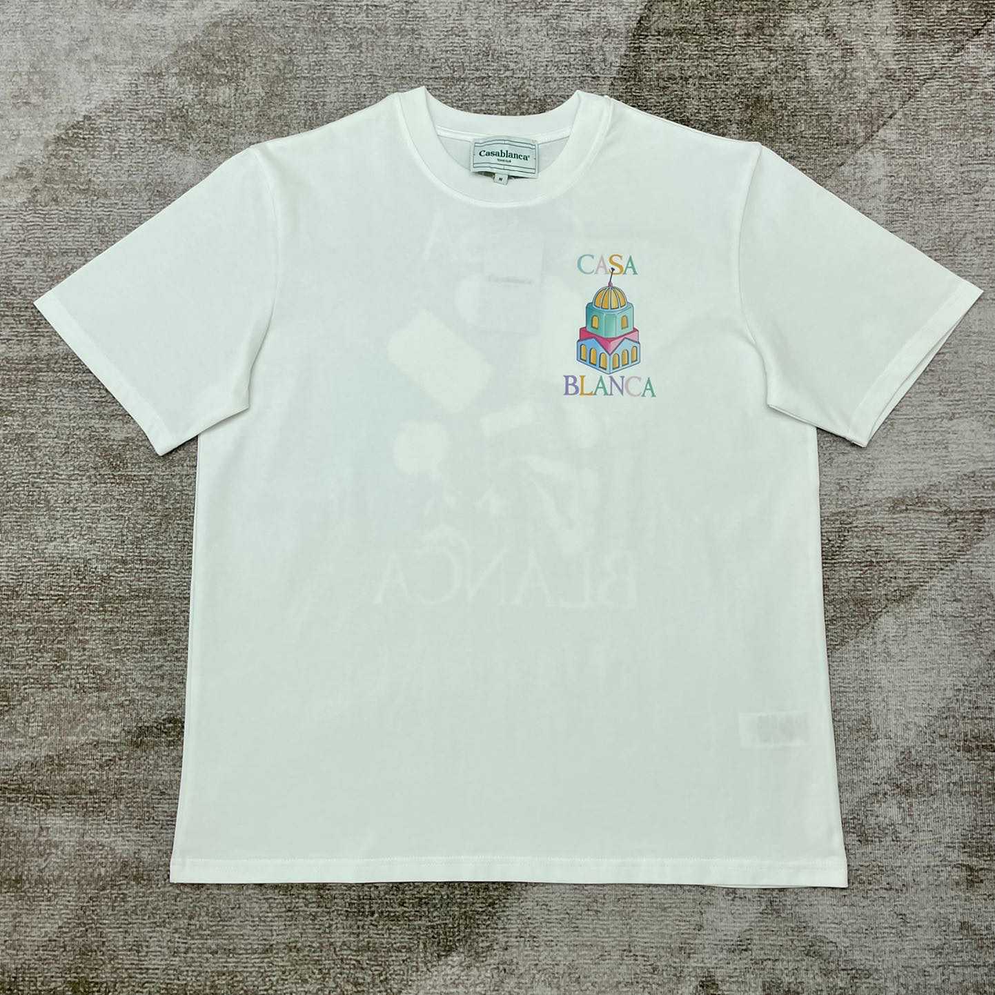 Casablanca Graphic Print T-shirt     C866 - EUR FASHION