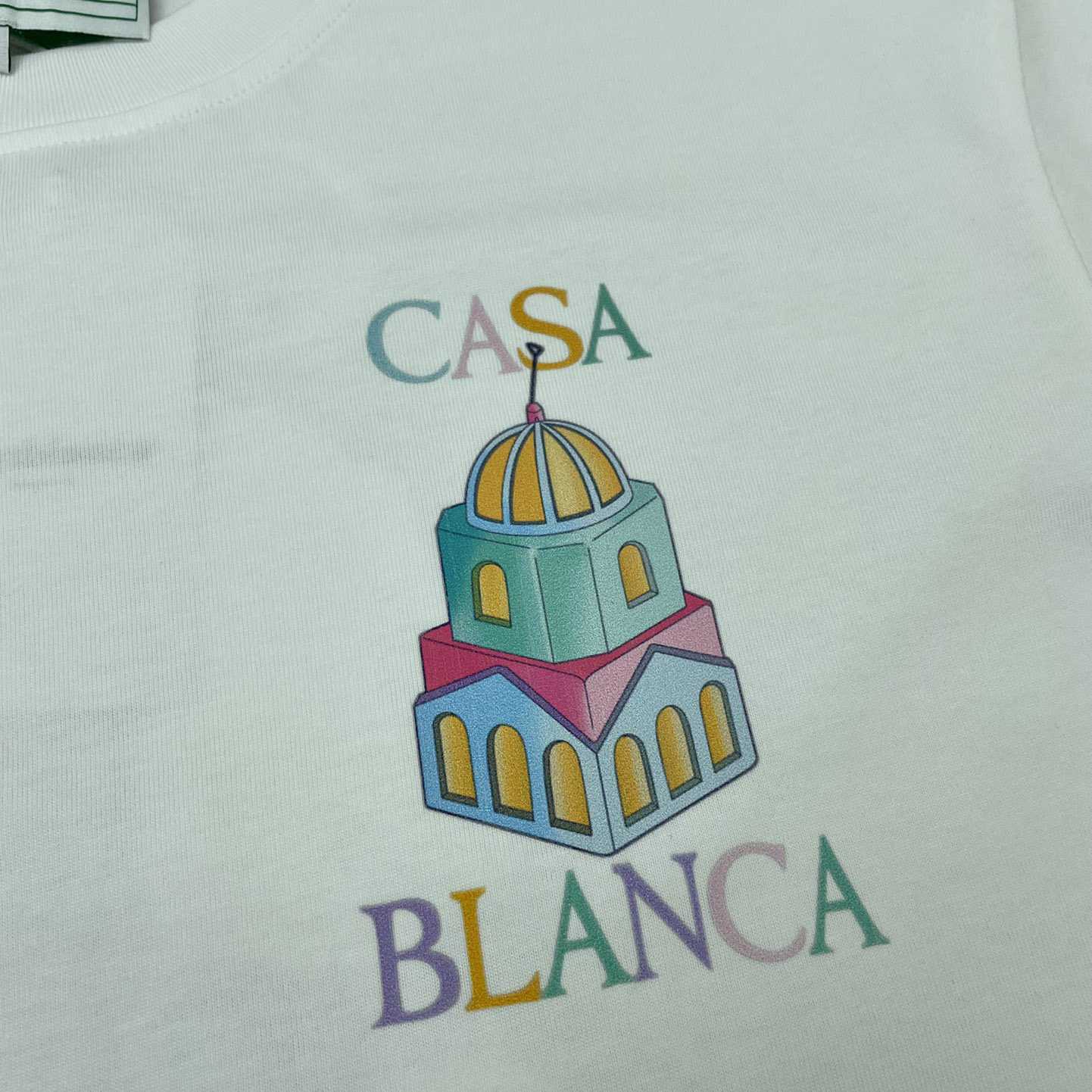 Casablanca Graphic Print T-shirt     C866 - EUR FASHION