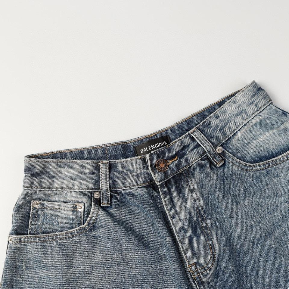 Balenciaga Denim Shorts - EUR FASHION