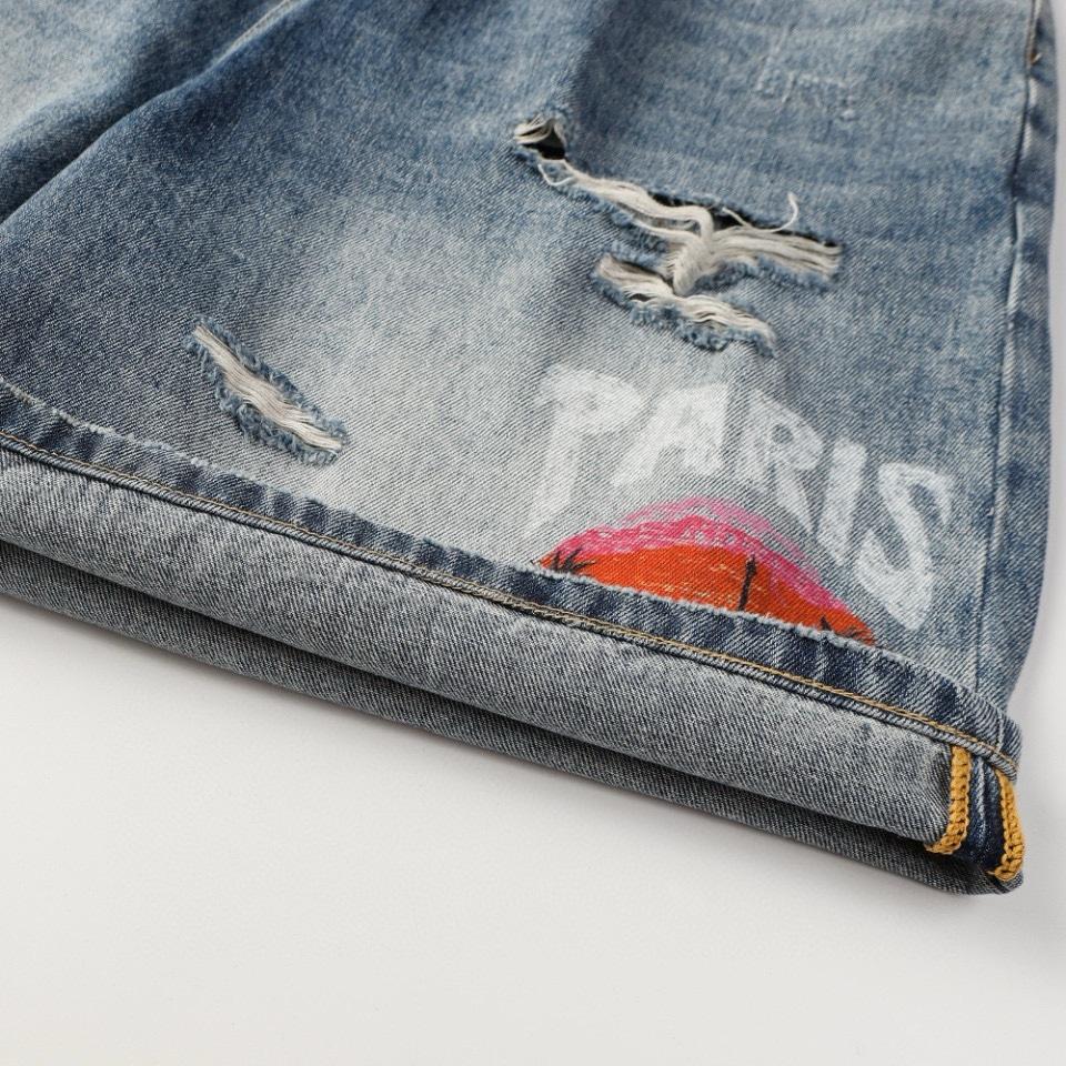 Balenciaga Denim Shorts - EUR FASHION