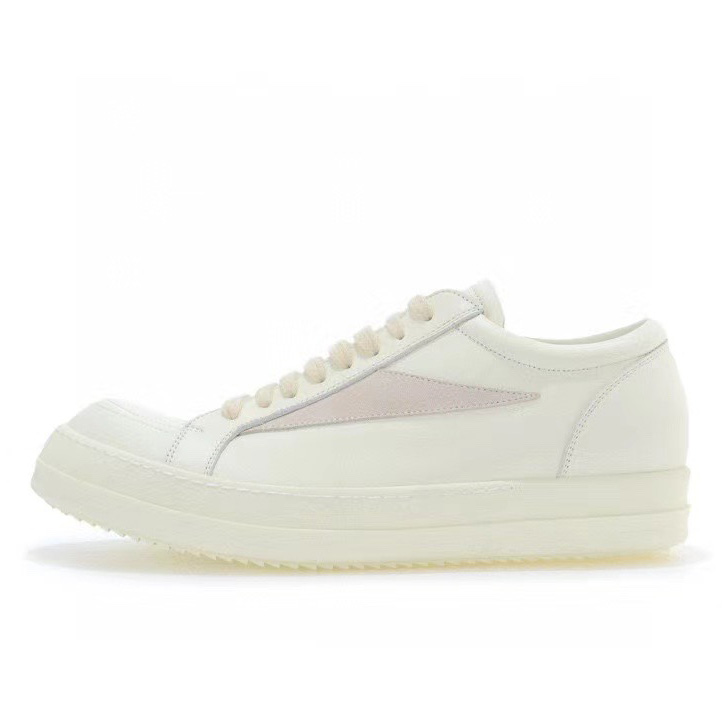 Rick Owens Lido Vintage leather sneakers - EUR FASHION