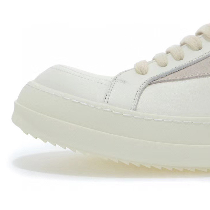 Rick Owens Lido Vintage leather sneakers - EUR FASHION