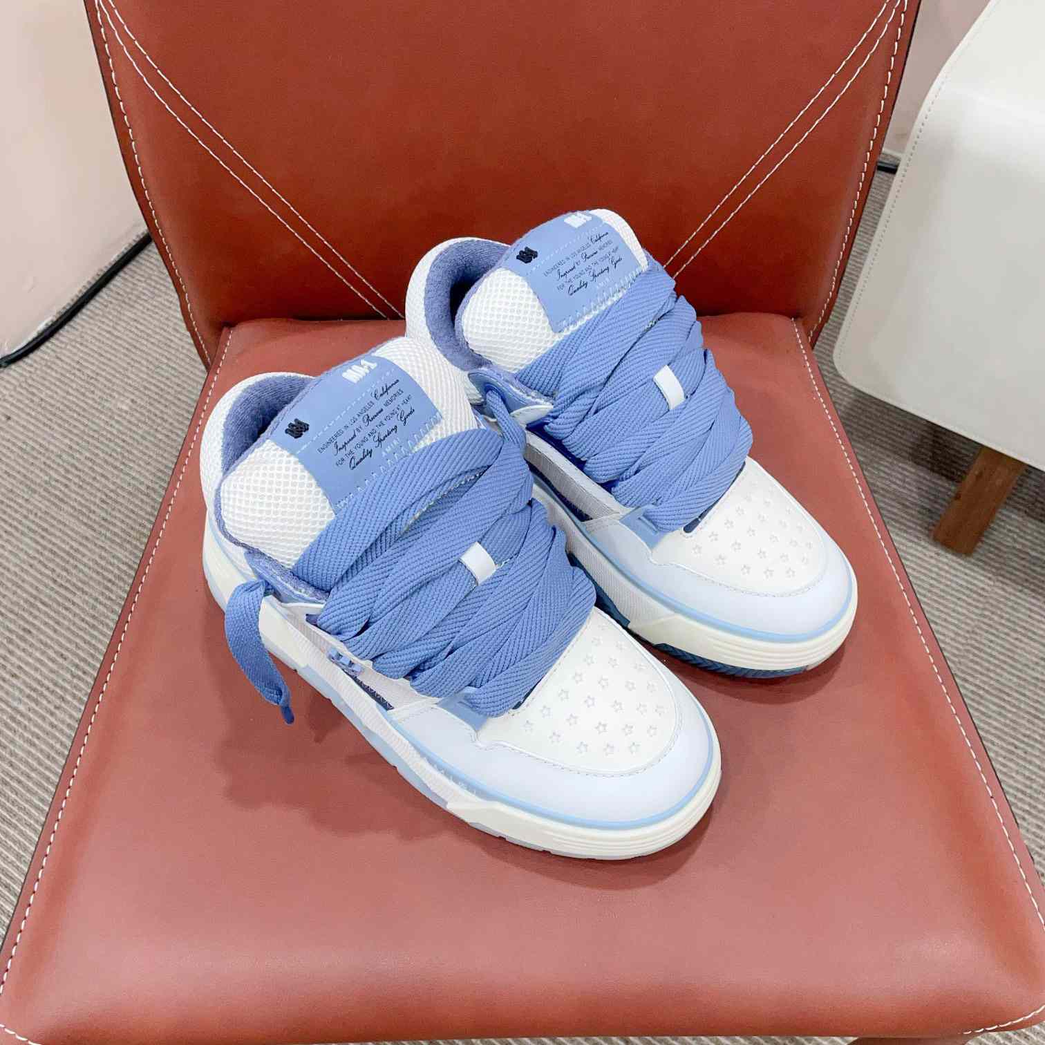 Amiri MA-1 Low Top Lace Up Sneakers - EUR FASHION