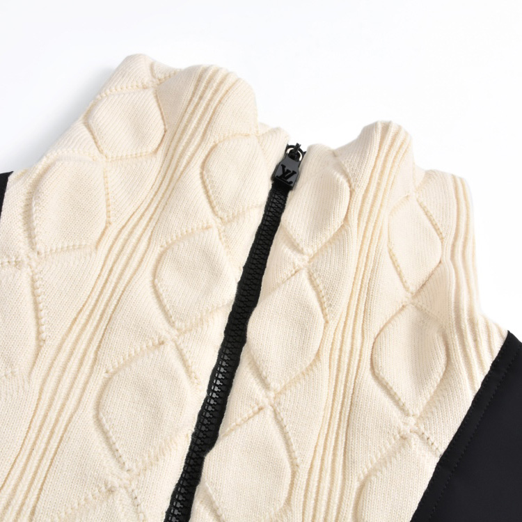 Louis Vuitton Knitted Collar Embroidered Technical Blouson   1AFPU4 - EUR FASHION