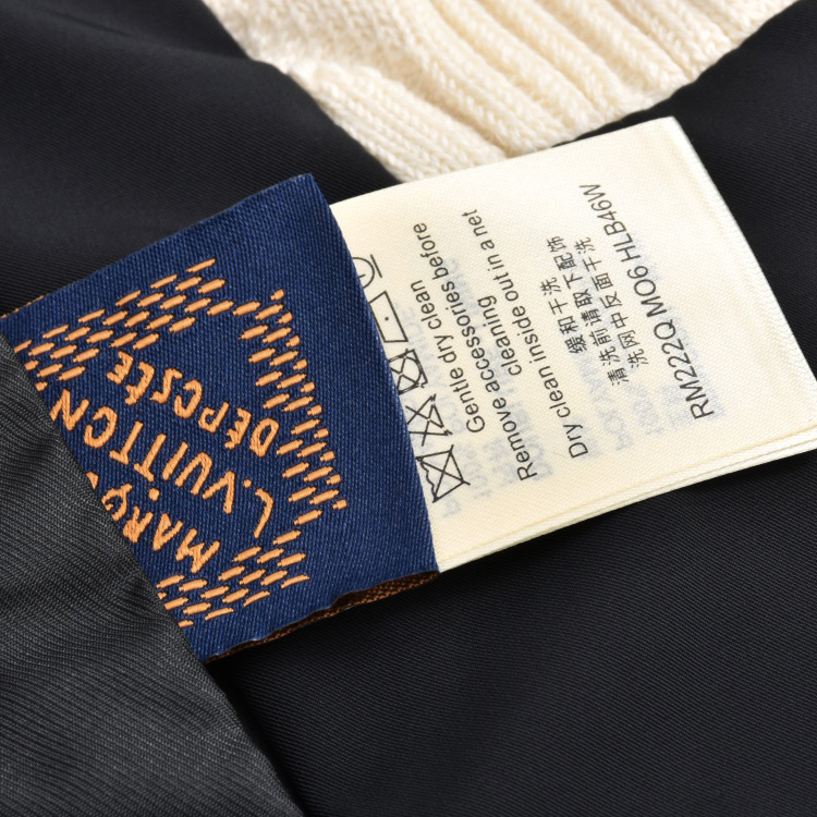 Louis Vuitton Knitted Collar Embroidered Technical Blouson   1AFPU4 - EUR FASHION