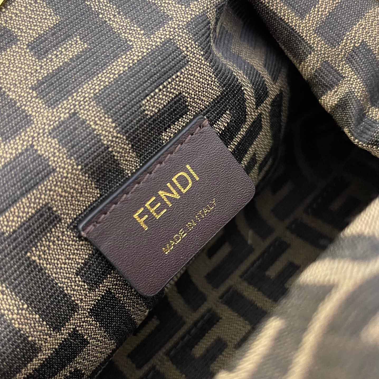 Fendi First Small Natural Straw Bag - EUR FASHION
