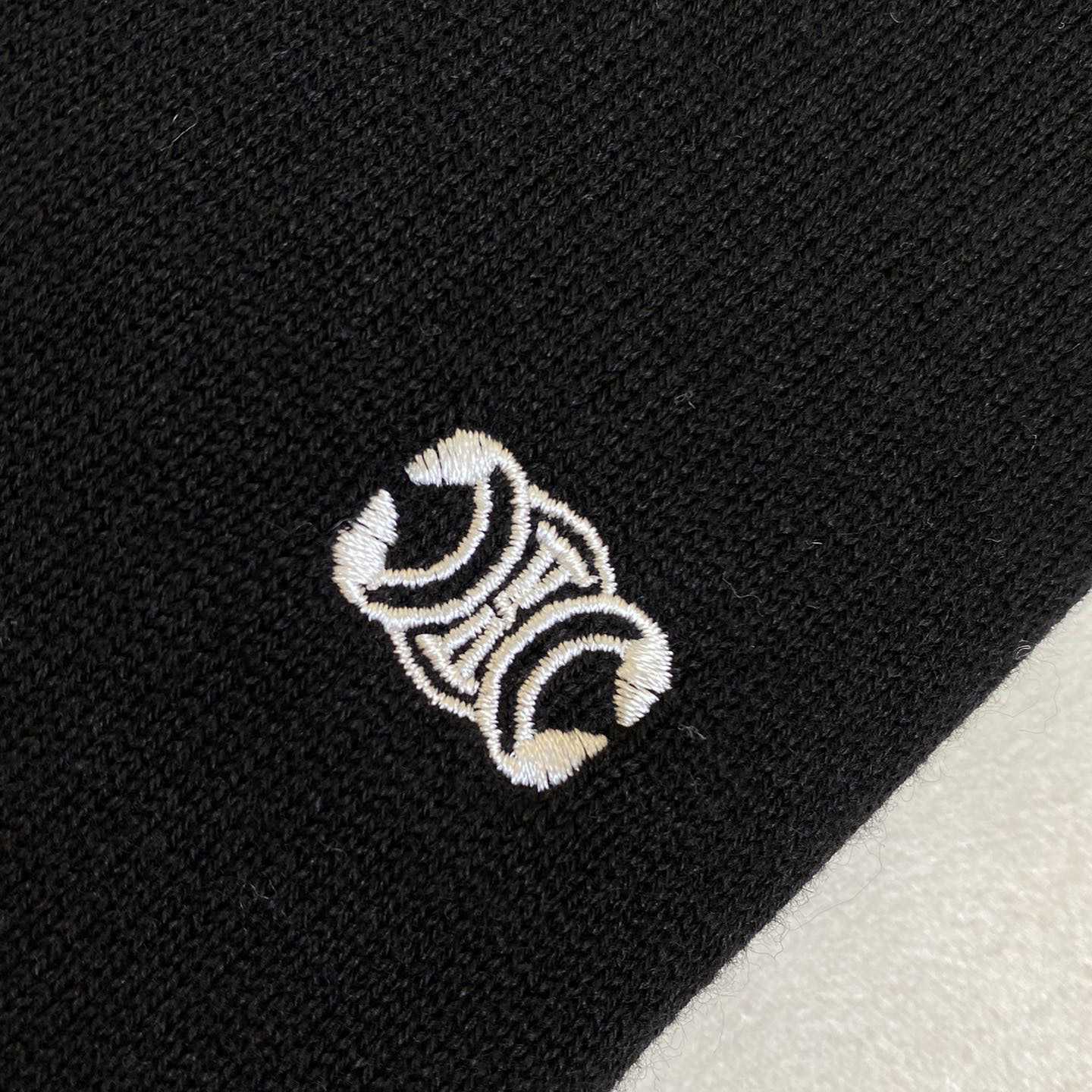 Celine Triomphe V-Neck Wool Sweater Vest - EUR FASHION