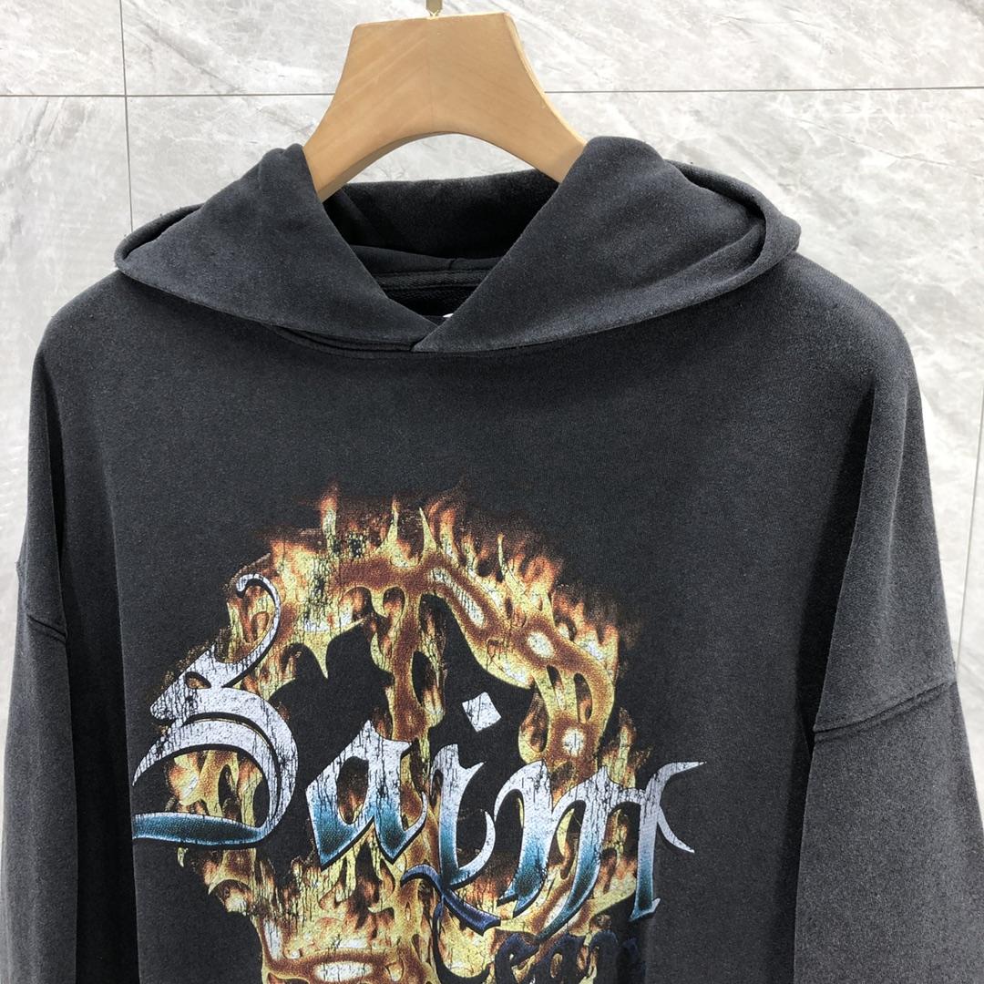Saint Michael Tears Hoodie - EUR FASHION