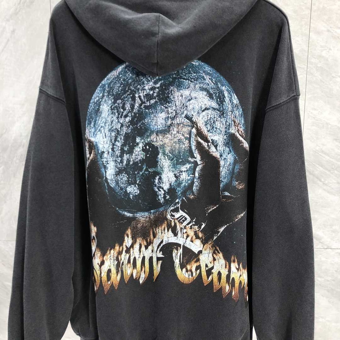 Saint Michael Tears Hoodie - EUR FASHION