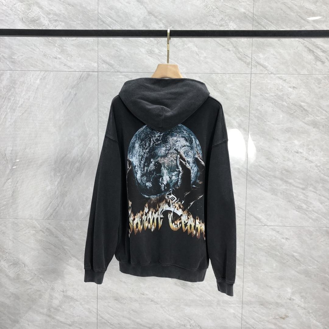 Saint Michael Tears Hoodie - EUR FASHION