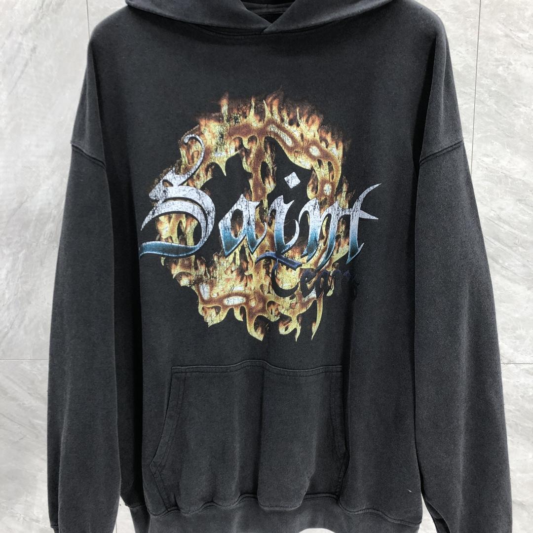 Saint Michael Tears Hoodie - EUR FASHION