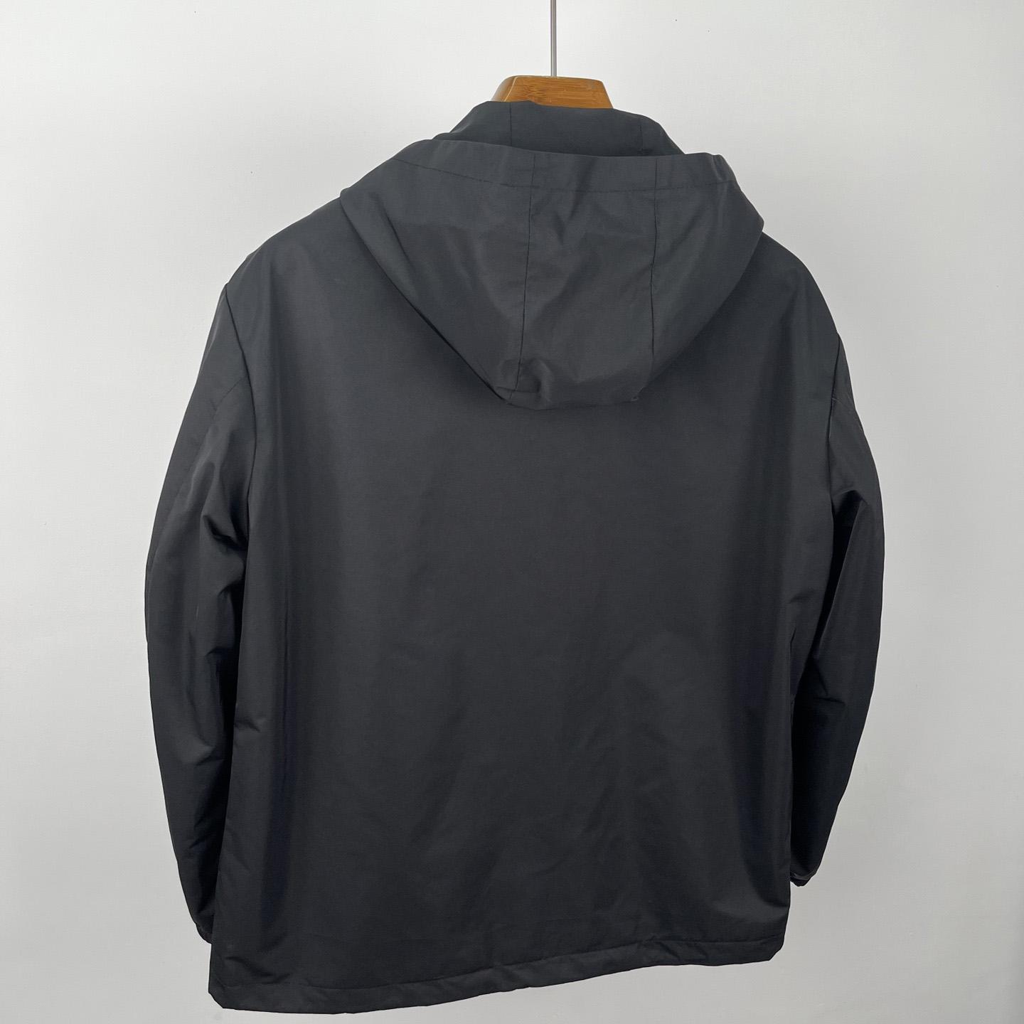 Prada Silk And Leather Blouson Jacket - EUR FASHION